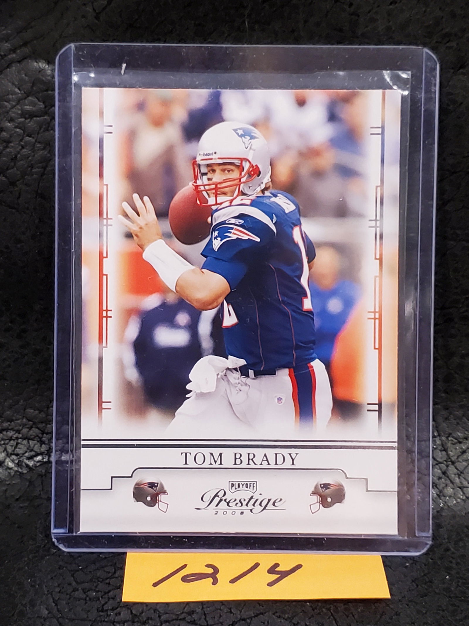 Tom Brady 2008 Playoff Prestige New England Patriots #56 (1 of 2)