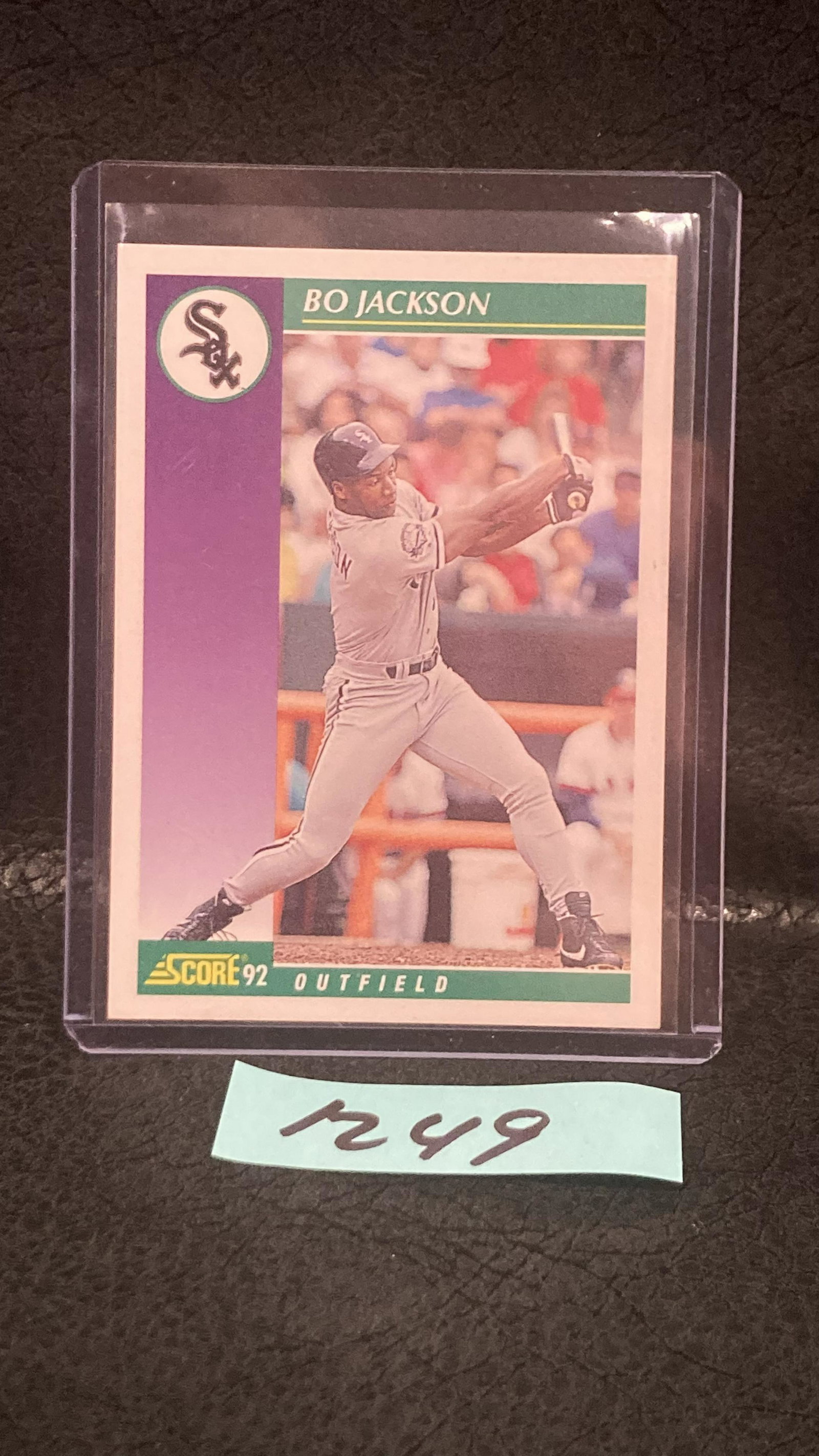 Bo Jackson 1991 Score Chicago White Sox #361 (1 of 2)