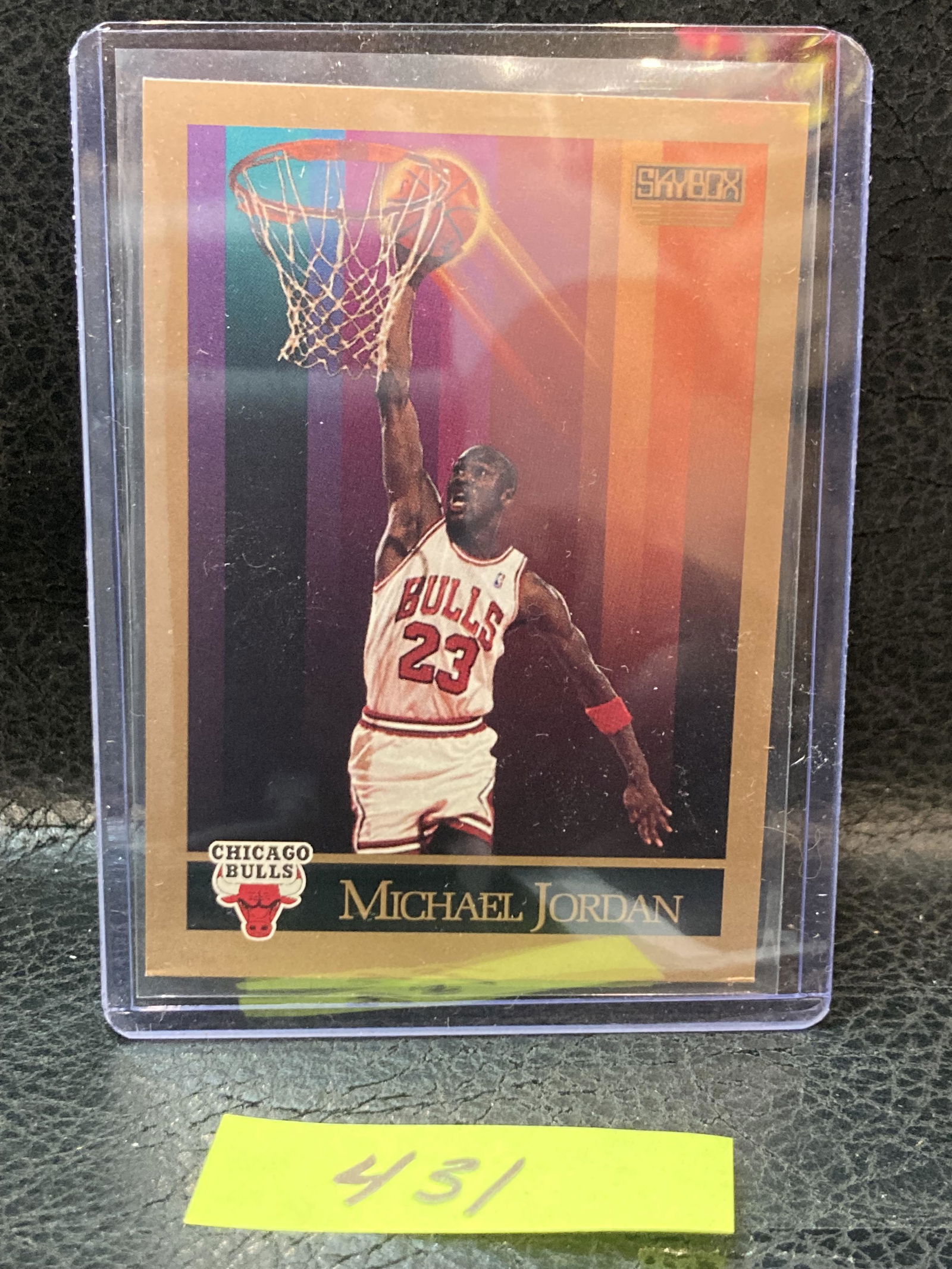 Michael Jordan 1990 Skybox Basketball #41 Chicago Bulls (1 of 2)