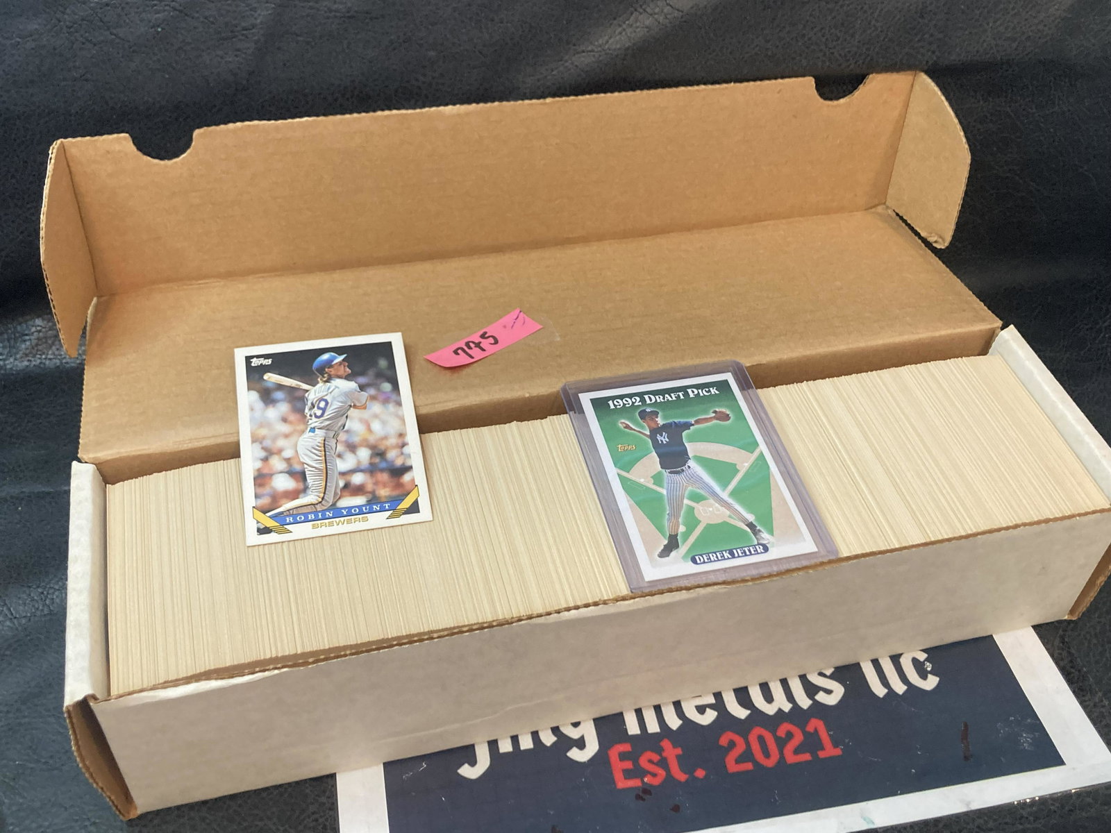 1993 Topps Baseball Complete Set Derek Jeter Rookie (1 of 2)