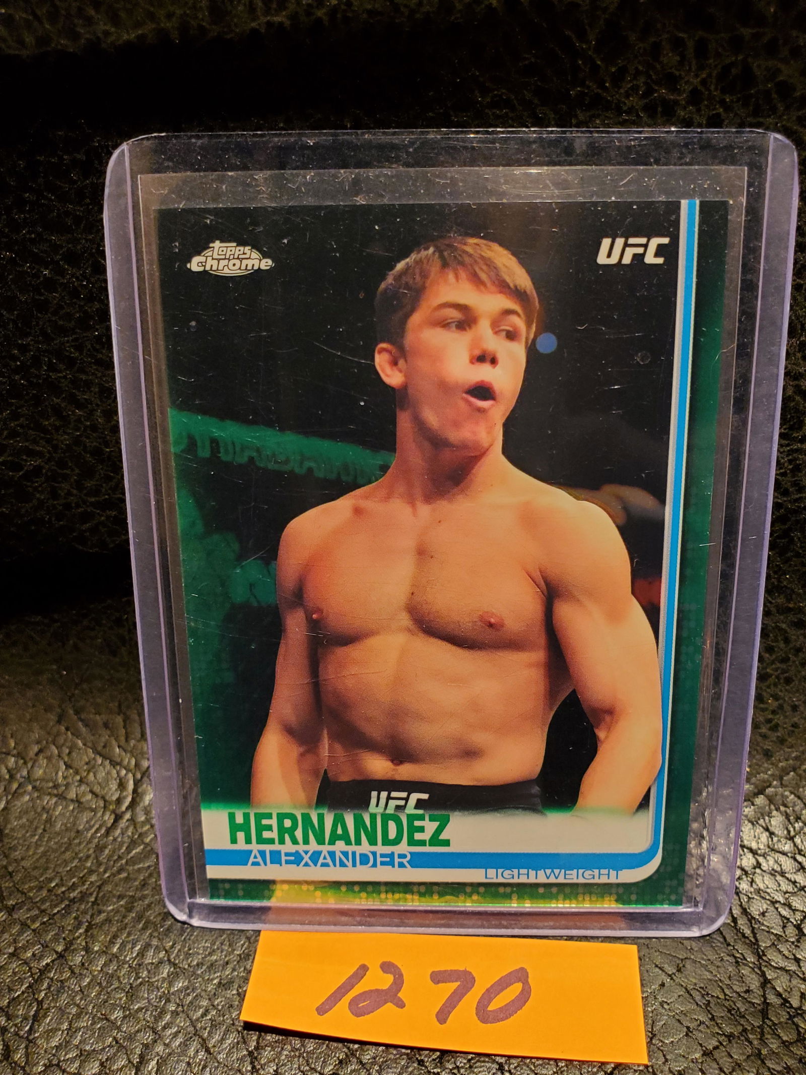 Alexander Hernandez 2019 Topps Chrome UFC #/99 Green #43 (1 of 2)