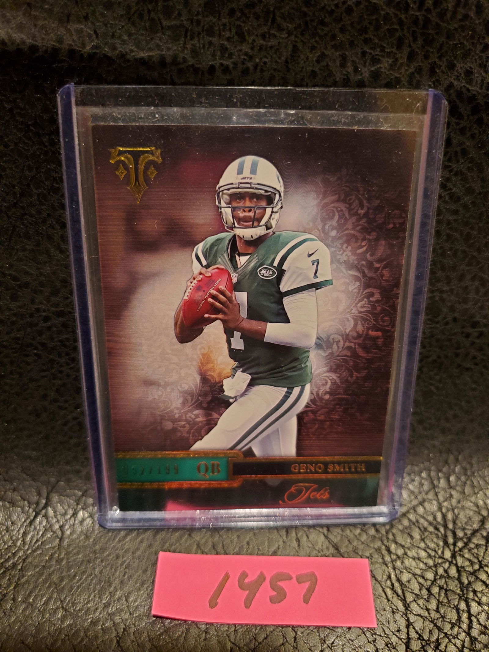 Geno Smith 2014 Topps Triple Threads Emerald #/199 New York Jets #89 (1 of 2)