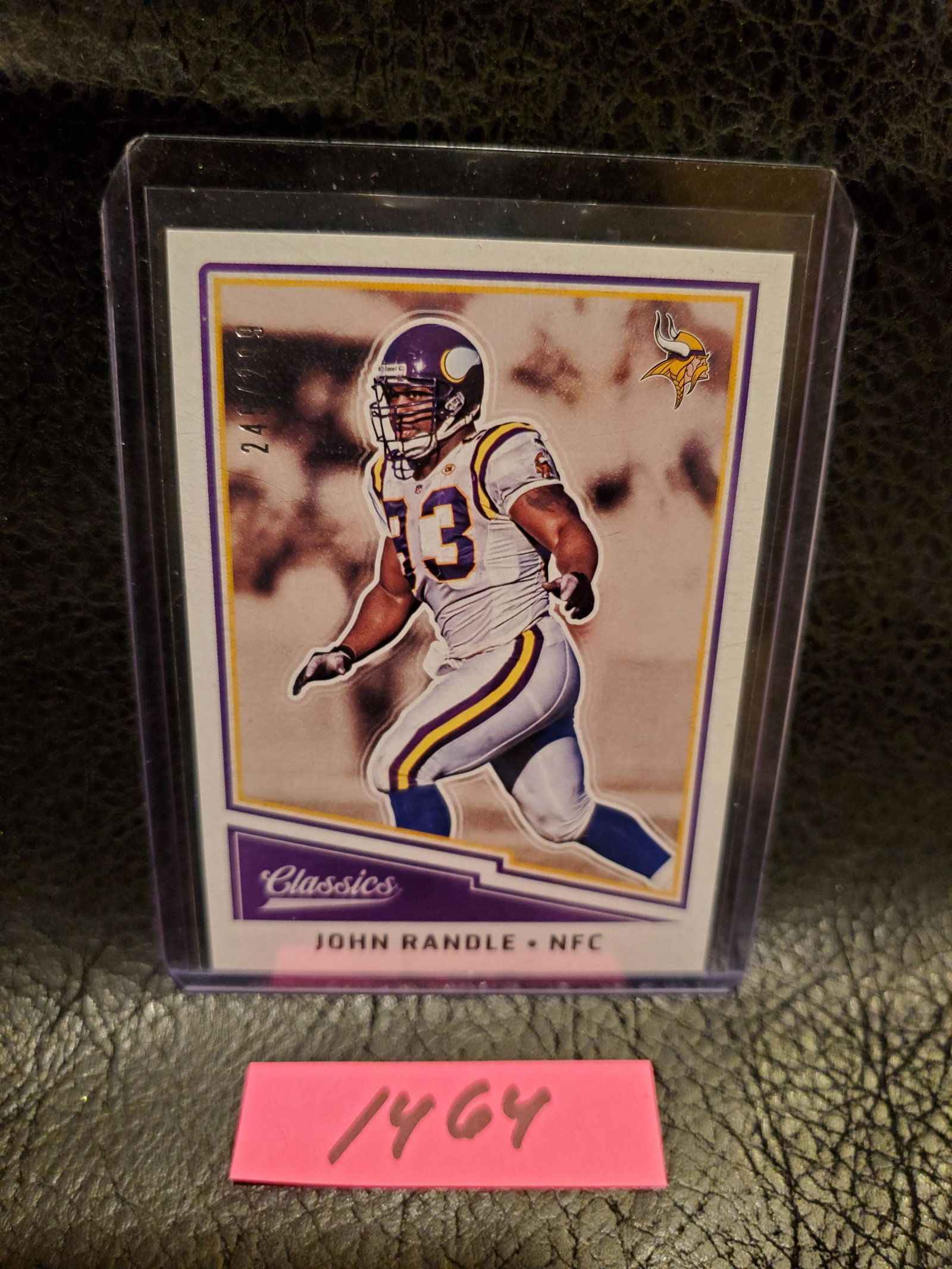 John Randle 2017 Classics #/299 Minnesota Vikings #142: John Randle 2017 Classics #/299 Minnesota Vikings #142