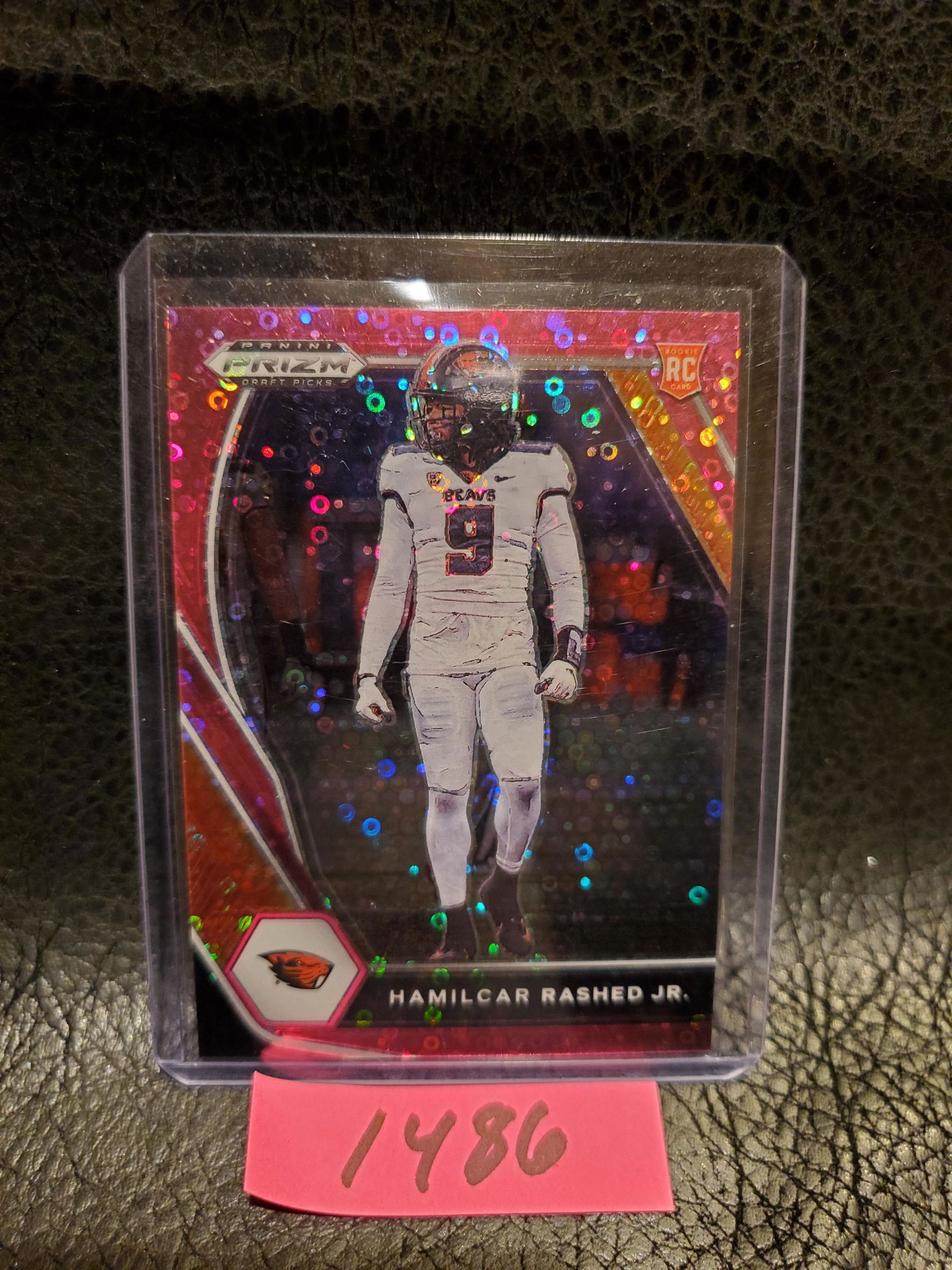 Hamilcar Rashed Jr. 2021 Prizm Draft Picks Pink Disco Rookie #/20 Oregon State #141 (1 of 2)