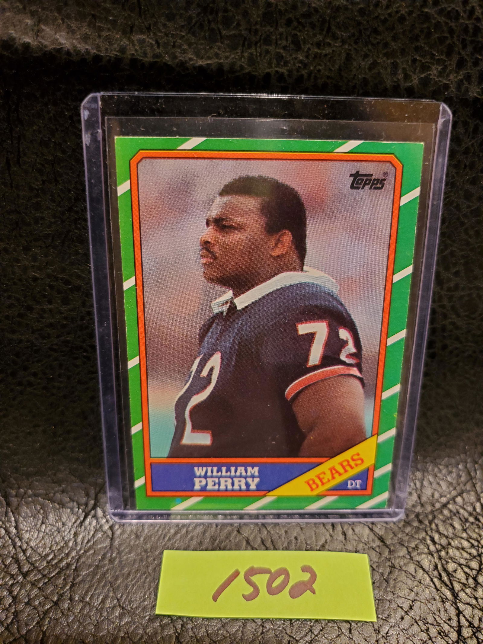 William Perry 1986 Topps Rookie Chicago Bears #20 (1 of 2)