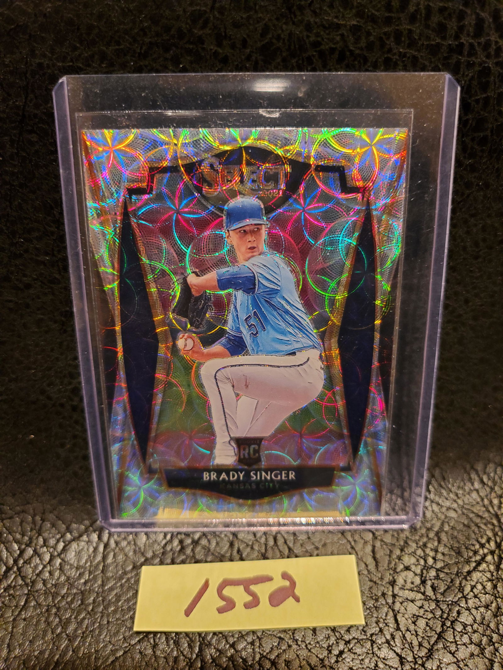 Brady Singer 2021 Select Scope Premier Level Rookie Kansas City Royals #178 (1 of 2)