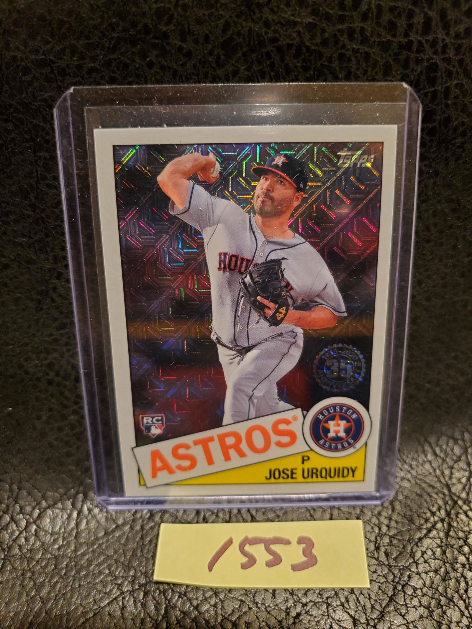 Jose Urquidy 2020 Topps 1985 Mojo Refractor Rookie Houston Astros #85TC-20 (1 of 2)