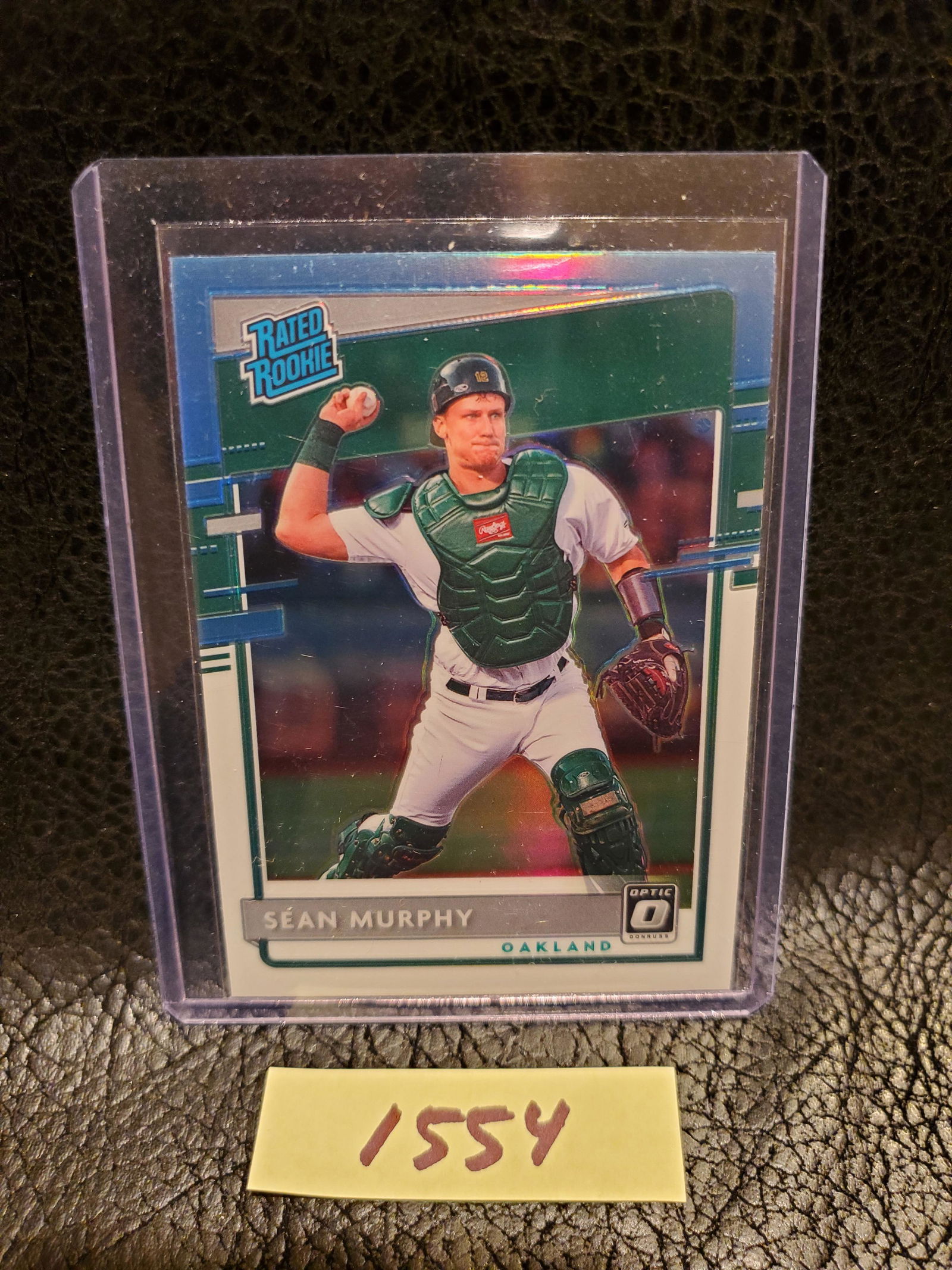 Sean Murphy 2020 Optic Blue White Rookie Oakland Athletics #42 (1 of 2)