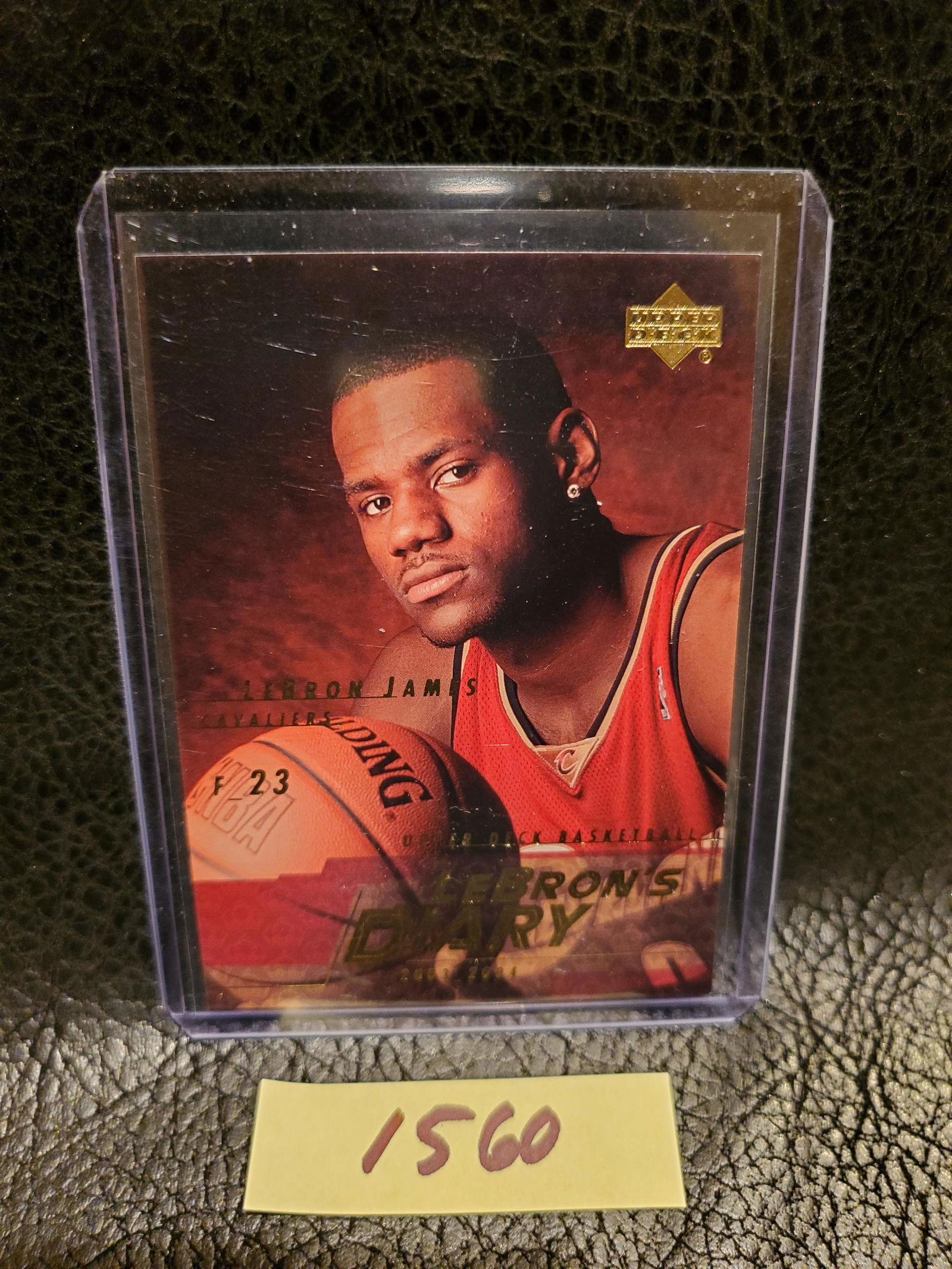 Lebron James 2003-04 Upper Deck Lebron's Diary Rookie Cleveland Cavaliers #LJ10 (1 of 2)