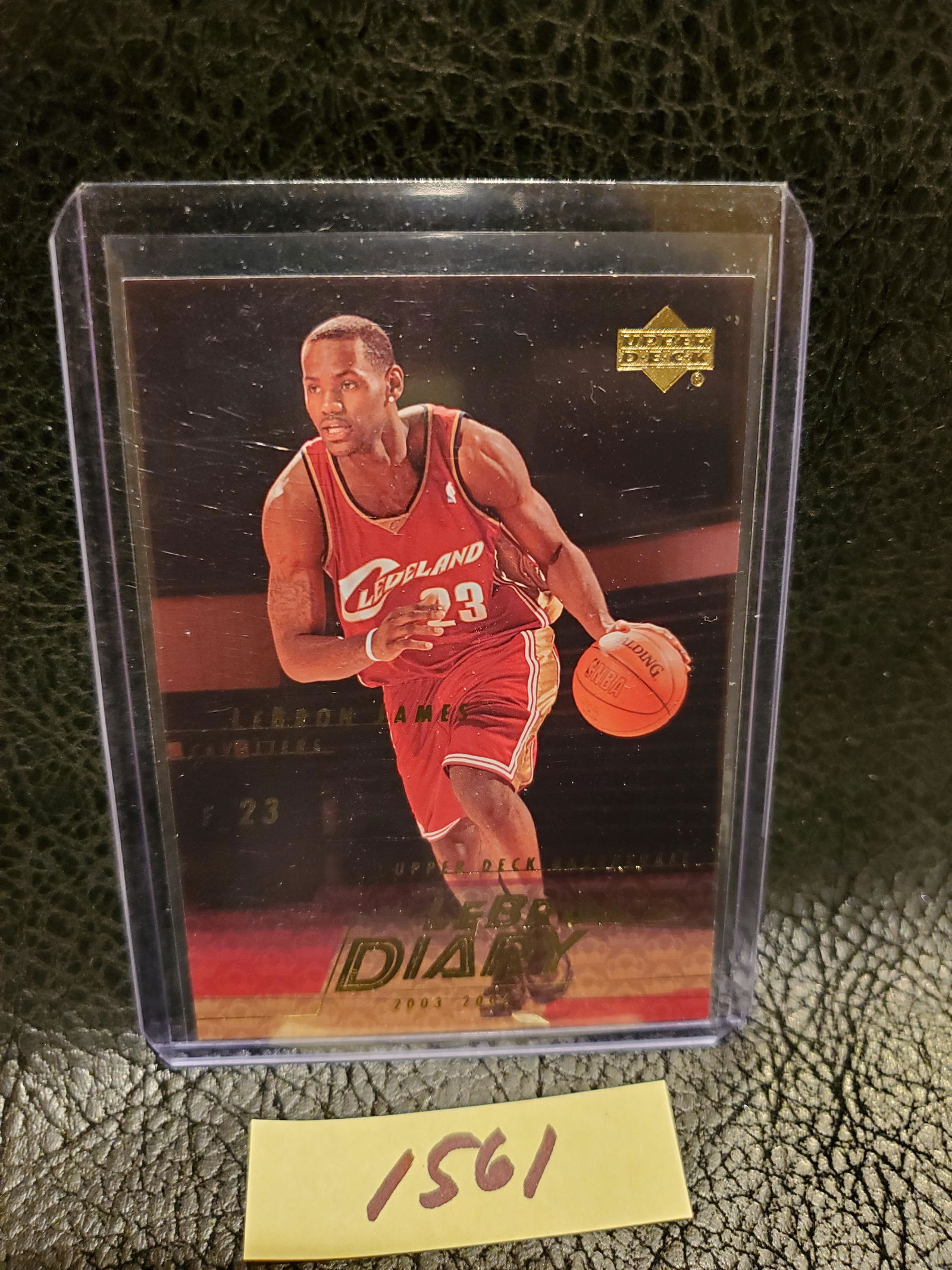 Lebron James 2003-04 Upper Deck Lebron's Diary Rookie Cleveland Cavaliers #LJ14 (1 of 2)