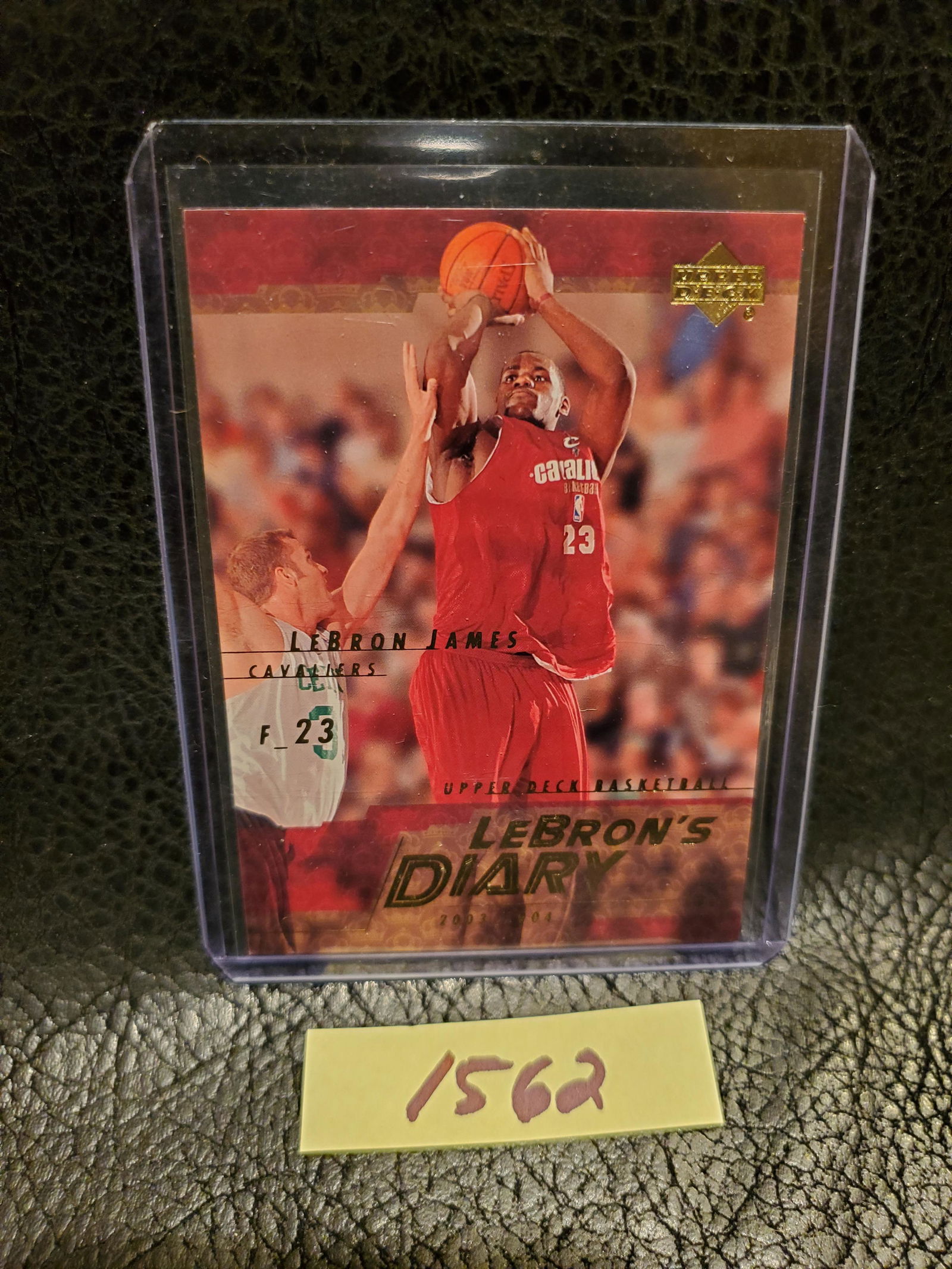 Lebron James 2003-04 Upper Deck Lebron's Diary Rookie Cleveland Cavaliers #LJ7 (1 of 2)