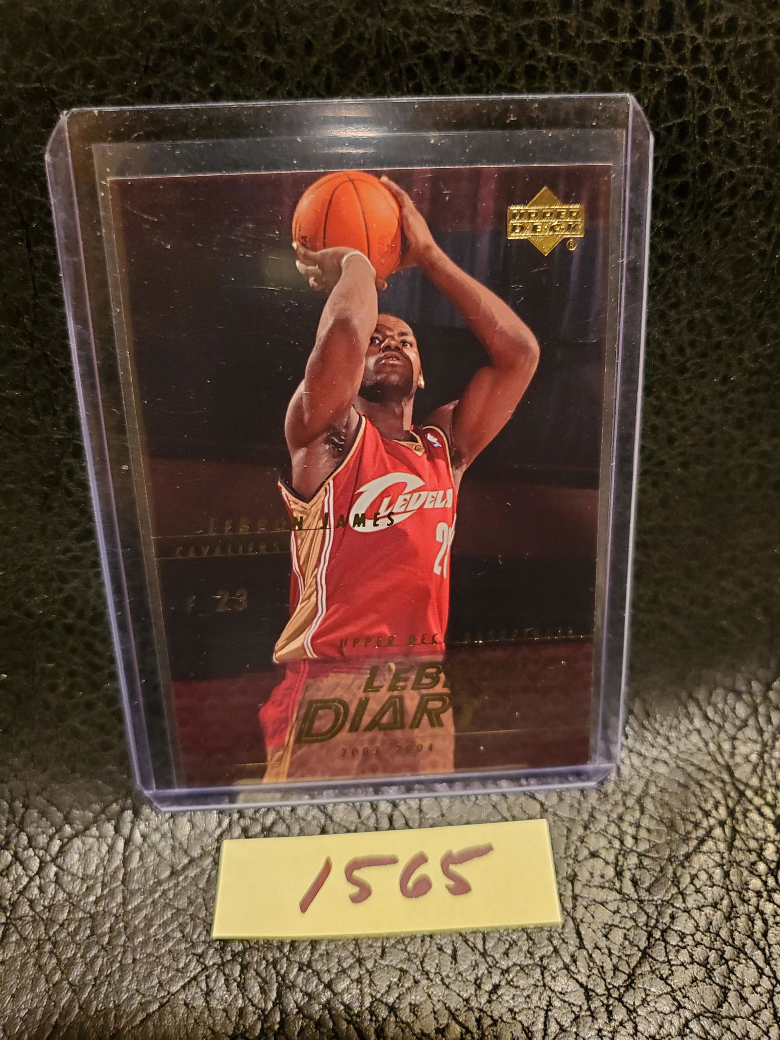 Lebron James 2003-04 Upper Deck Lebron's Diary Rookie Cleveland Cavaliers #LJ12 (1 of 2)
