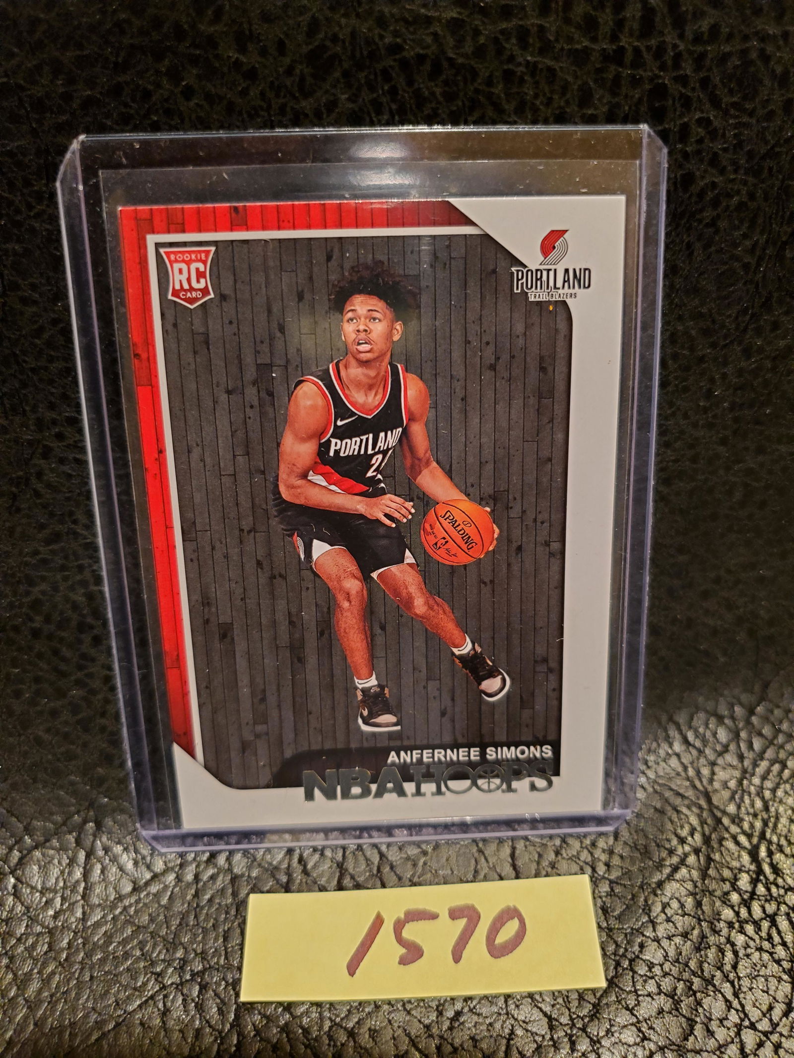 Anfernee Simons 2018-19 NBA Hoops Rookie Base Portland Trail Blazers #277 (1 of 2)