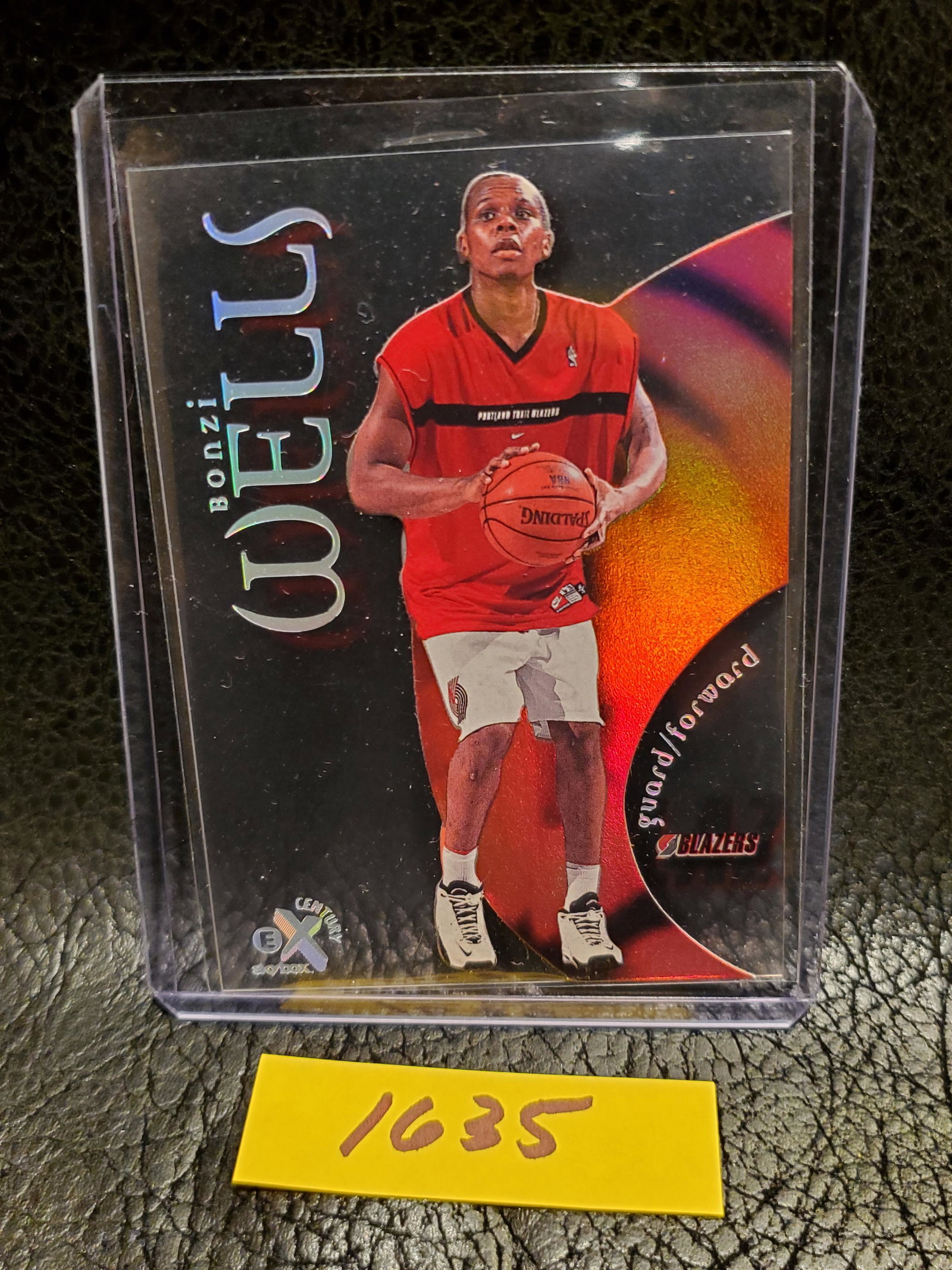 Bonzi Wells 1998-99 Skybox eX Century Rookie Portland Trail Blazers #88: Bonzi Wells 1998-99 Skybox eX Century Rookie Portland Trail Blazers #88