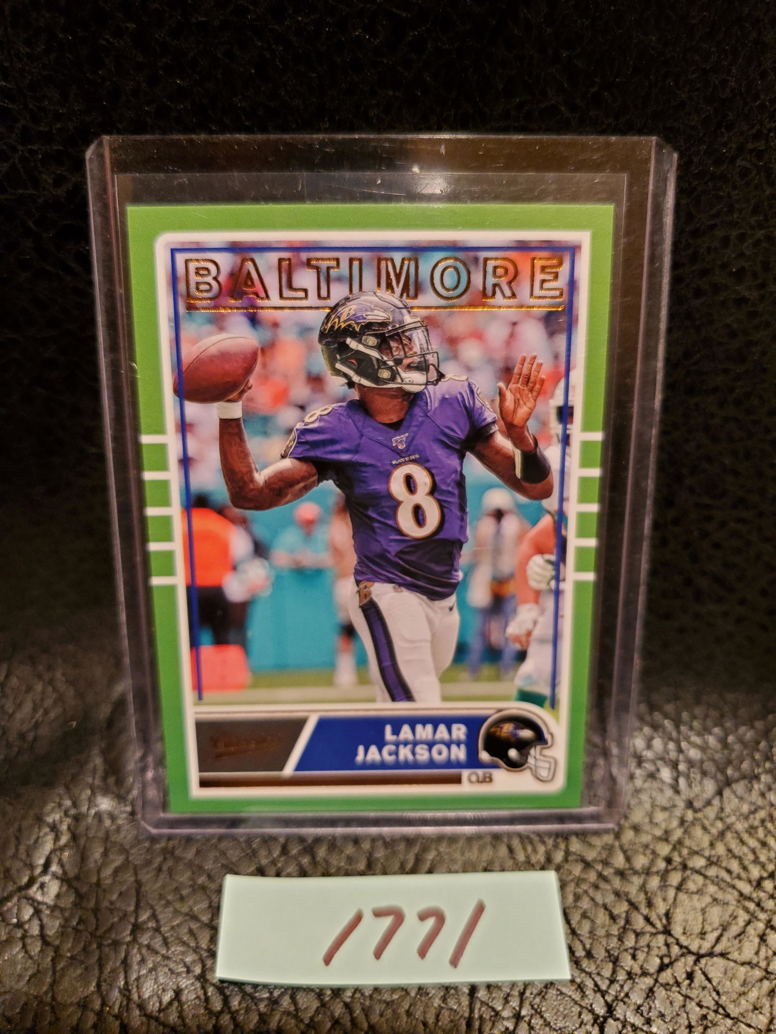 Lamar Jackson 2020 Chronicles Classics Baltimore Ravens #C-30 (1 of 2)