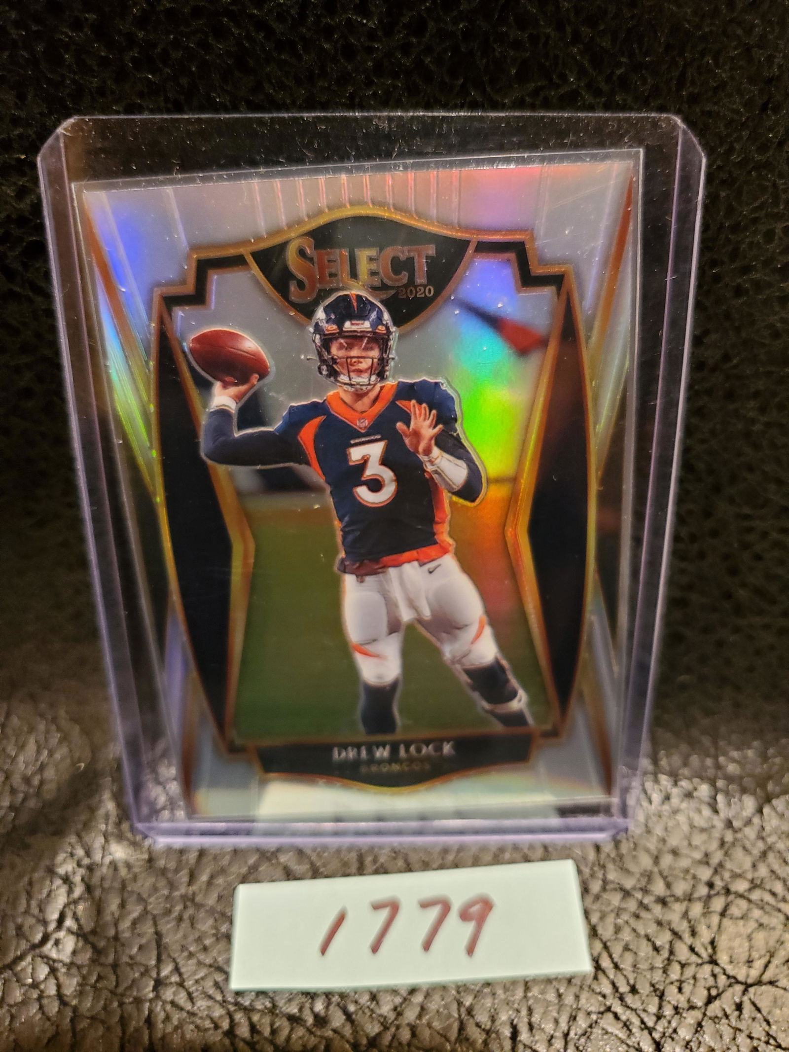 Drew Lock 2020 Select Premier Level Silver Denver Broncos #126 (1 of 2)