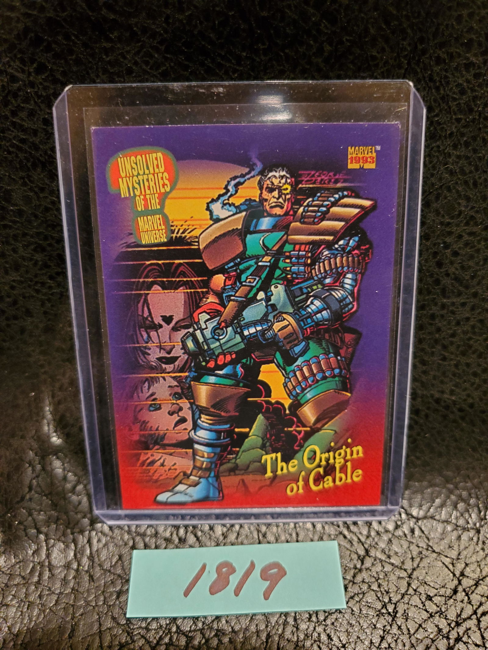 The Origin of Cable 1993 Skybox Marvel #137 (1 of 2)