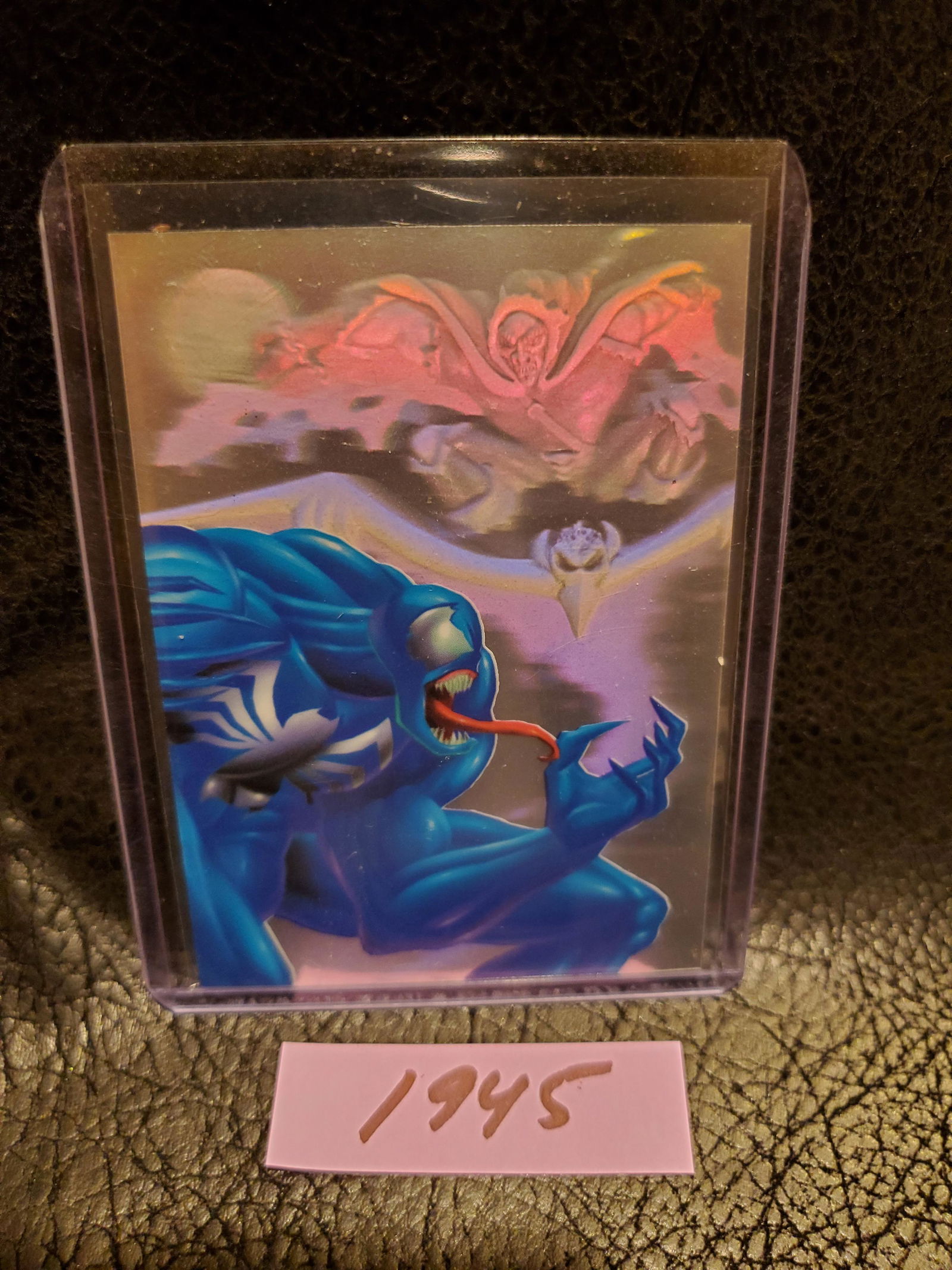 Venom vs Demogoblin 1995 Flair Marvel Annual Holoblast Limited Edition #6 (1 of 2)