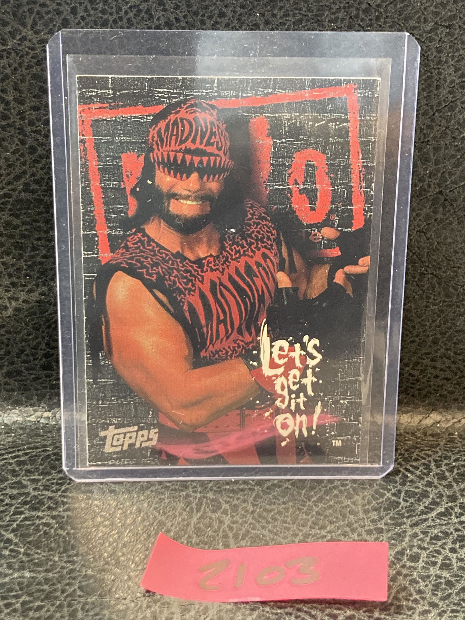 Macho Man Randy Savage 1998 TOPPS WCW/NWO Series 1 P3 Promo Card (1 of 2)