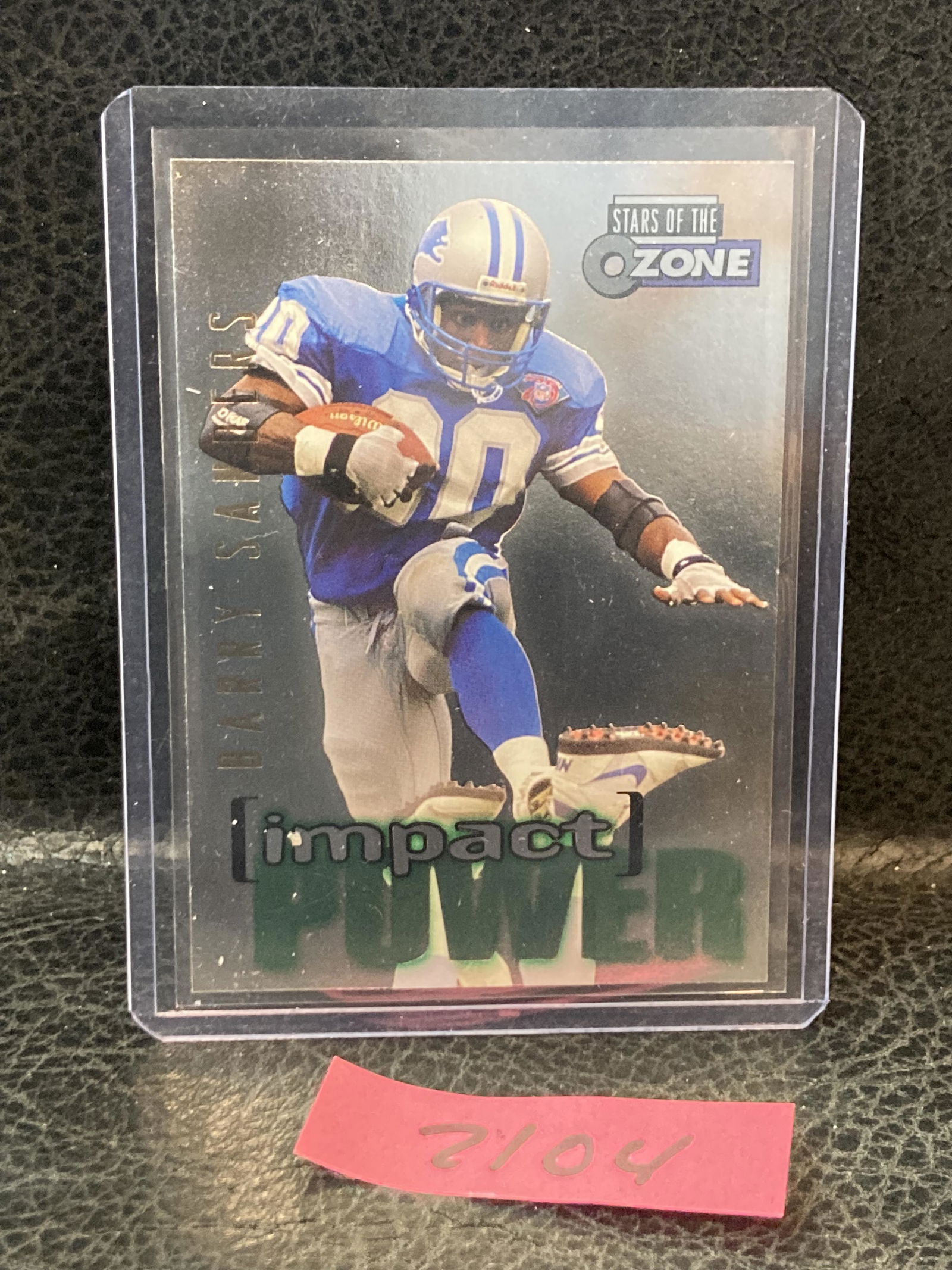 Barry Sanders 1995 SkyBox Impact Power Detroit Lions Football Card #IP26 (1 of 2)