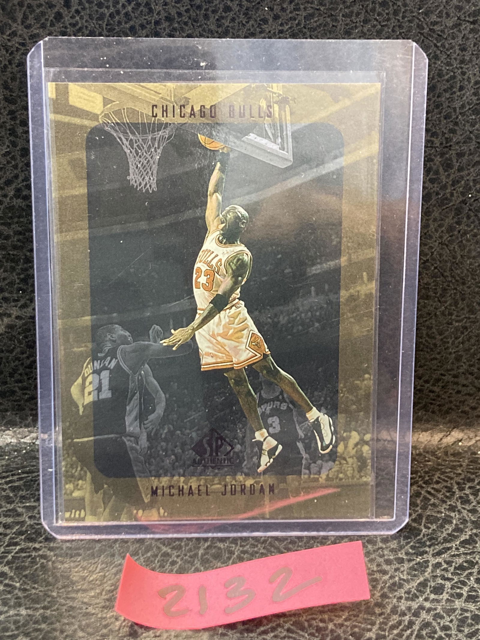 MICHAEL JORDAN 1997-98 UPPER DECK SAMPLE CARD #SPA 23 BULLS (1 of 2)