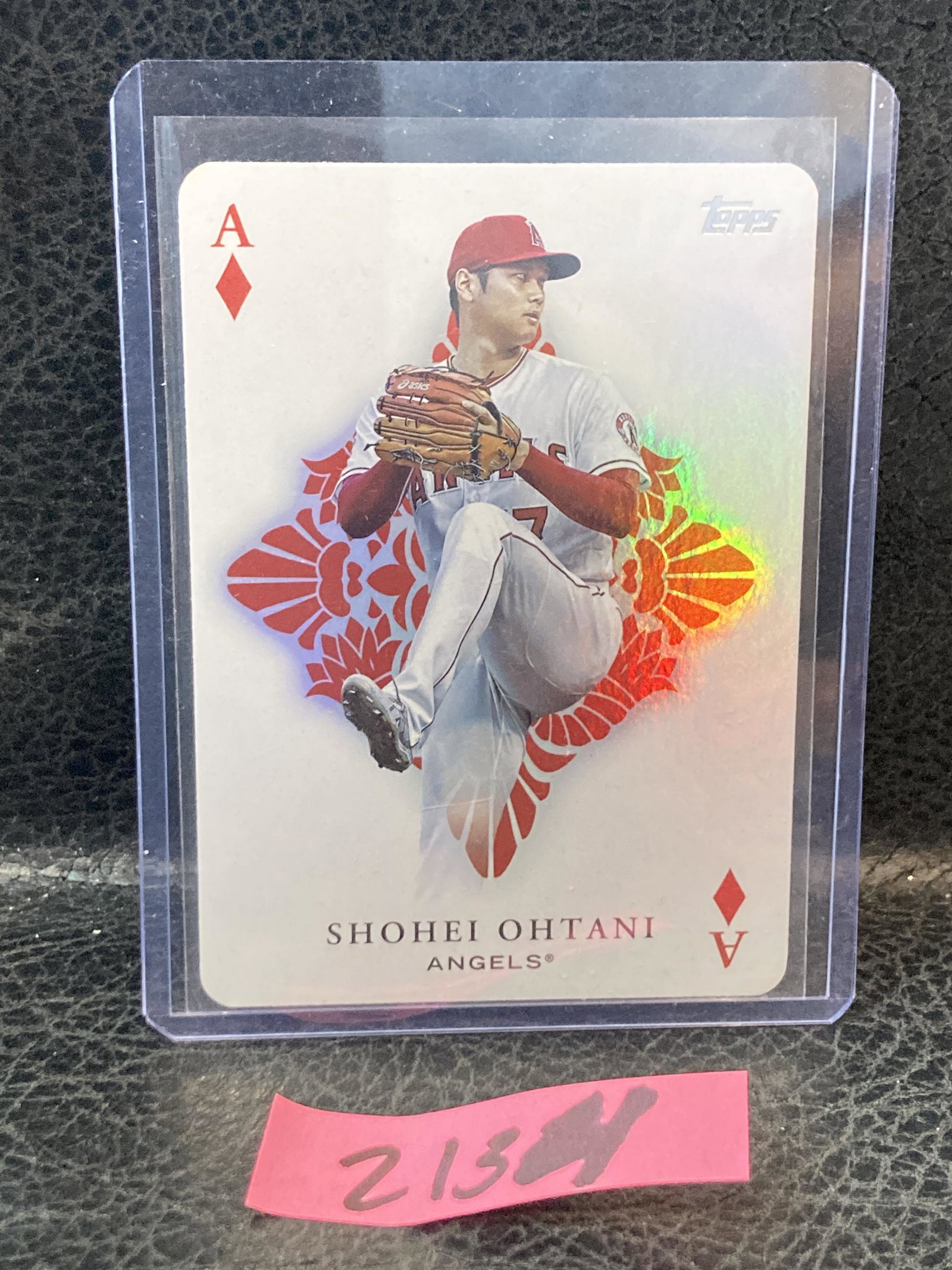 Shohei Ohtani 2023 Topps Series 1 All Aces Foil Refractor Insert #AA-11 ANGELS: Shohei Ohtani 2023 Topps Series 1 All Aces Foil Refractor Insert #AA-11 ANGELS