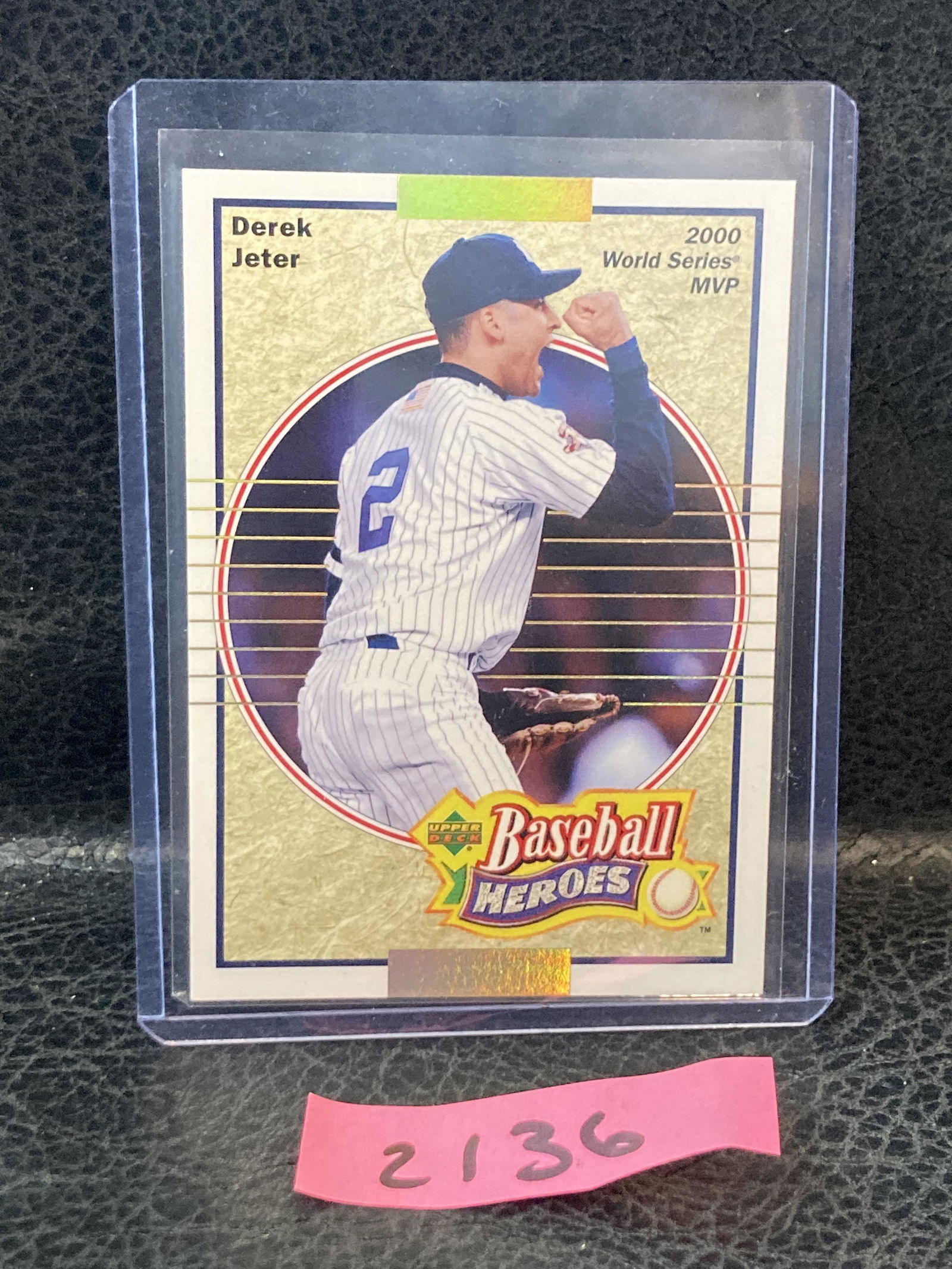 Derek Jeter 2005 Upper Deck Baseball Heroes 2000 World Series MVP #96 YANKEES (1 of 2)