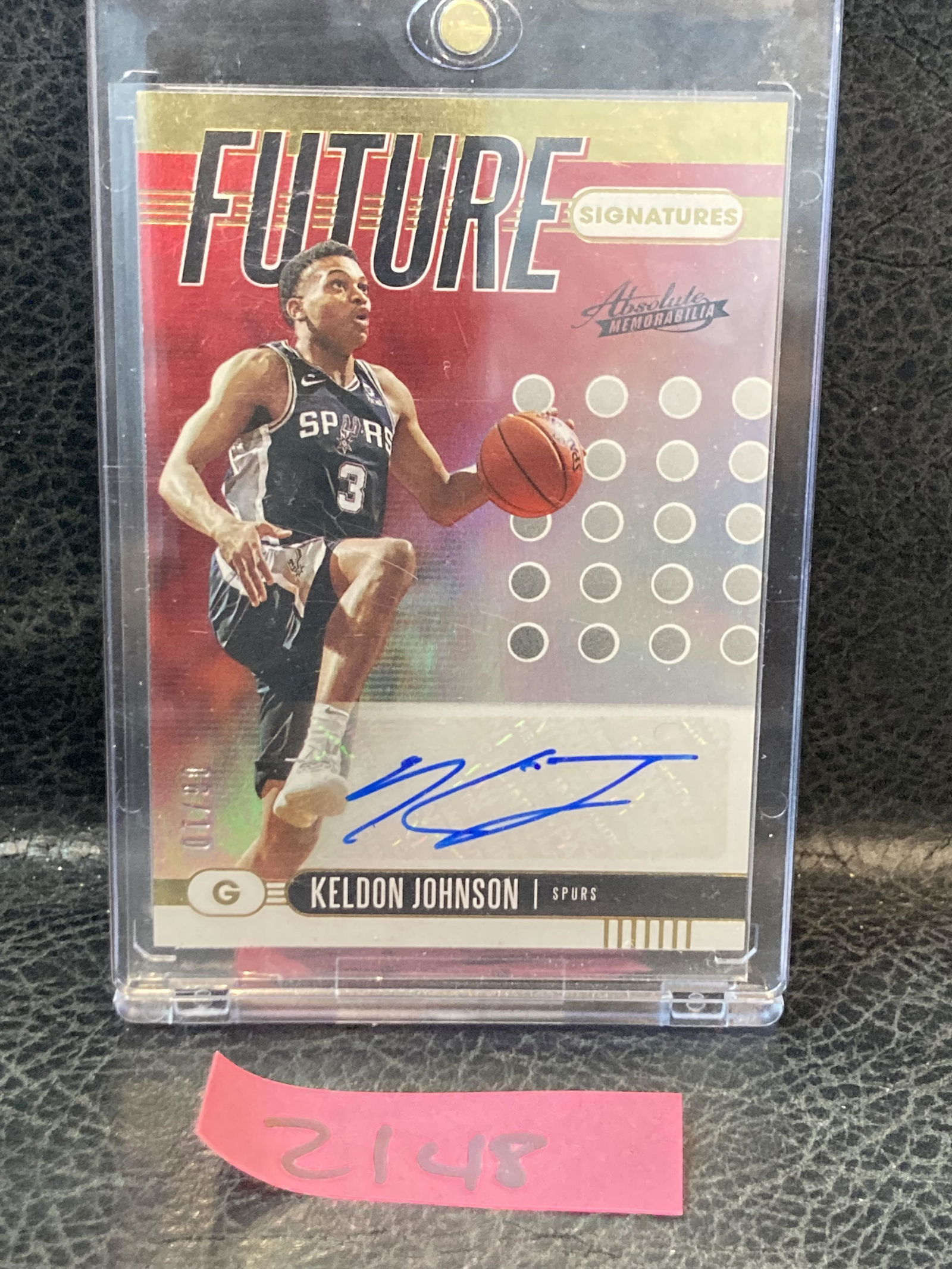 Keldon Johnson 2019-20 Panini Absolute Memorabilia Level #1/10 Rookie Auto RC (1 of 3)