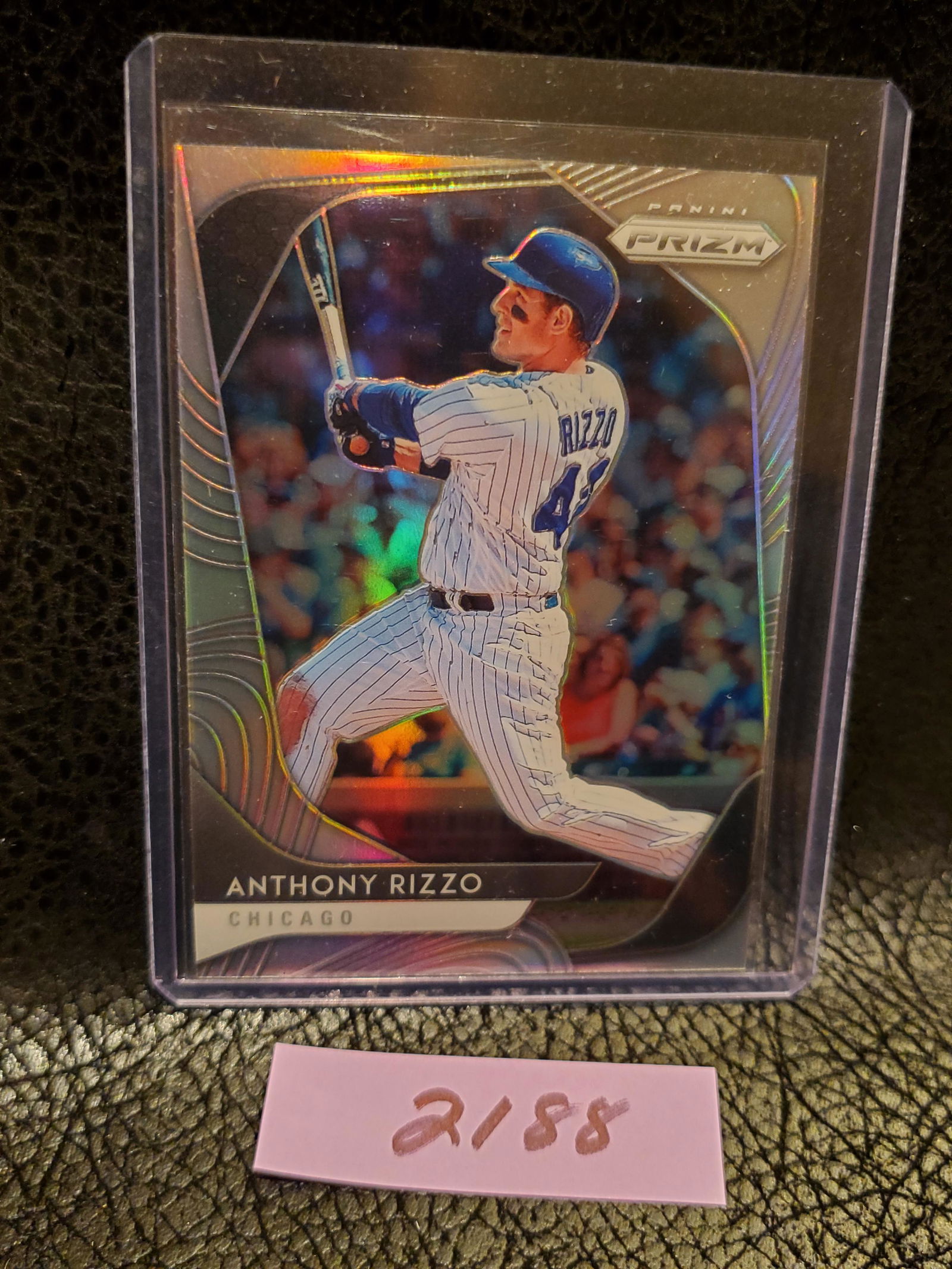 Anthony Rizzo 2020 Prizm Silver Chicago Cubs #224 (1 of 2)