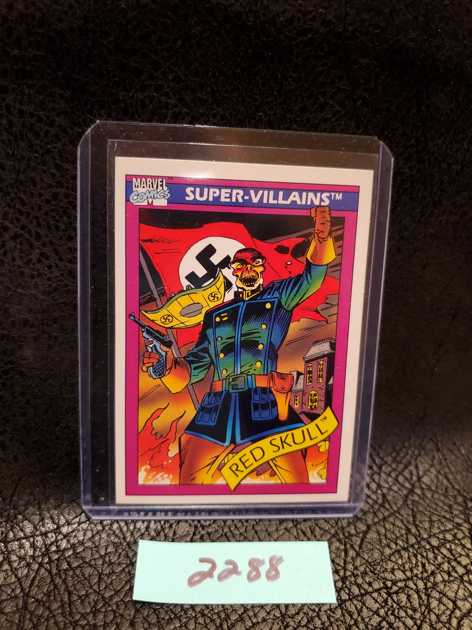 Red Skull 1990 Impel Super Villians Marvel #81: Red Skull 1990 Impel Super Villians Marvel #81