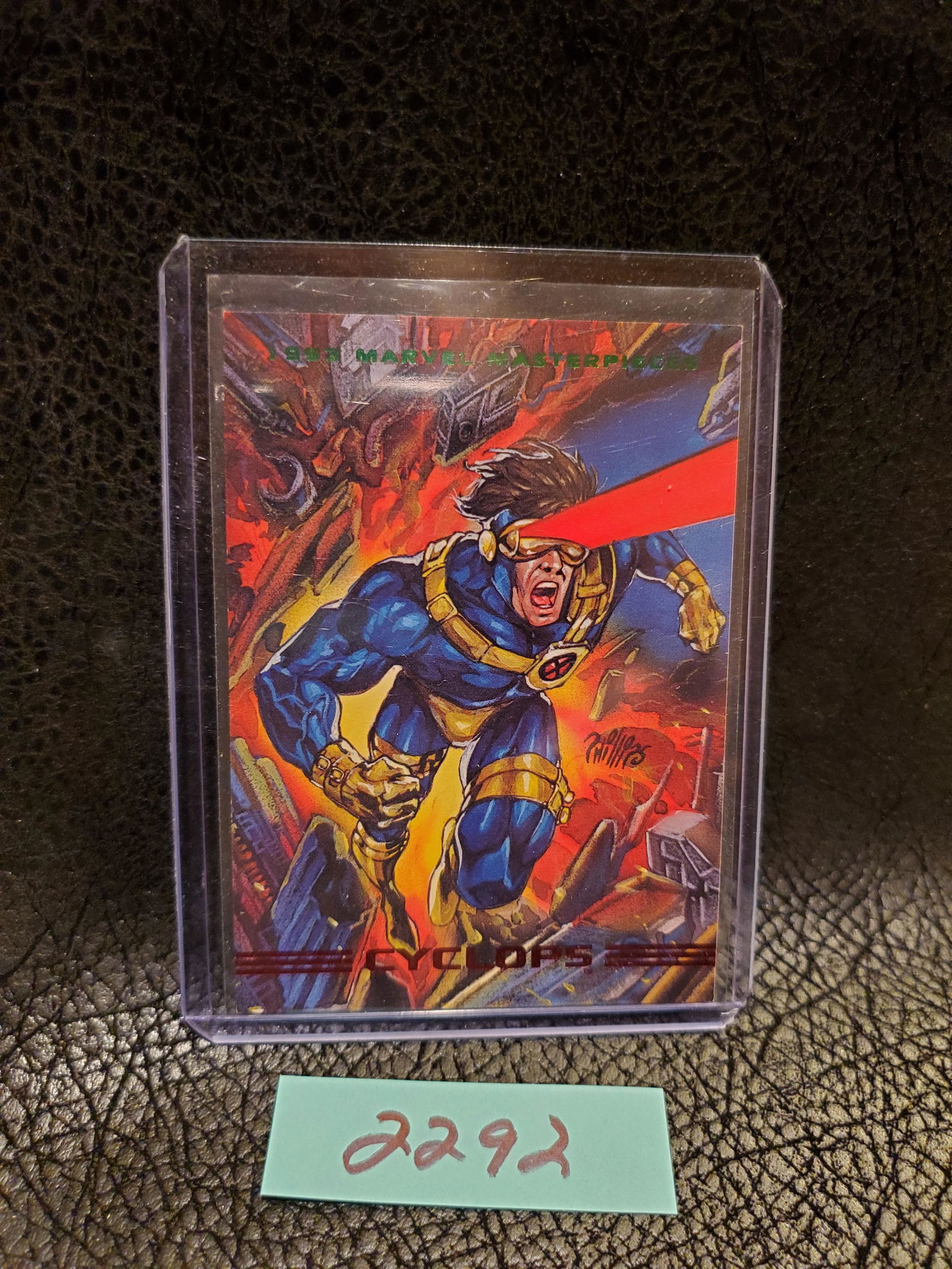 Cyclops 1993 Skybox Marvel Masterpieces #7 (1 of 2)