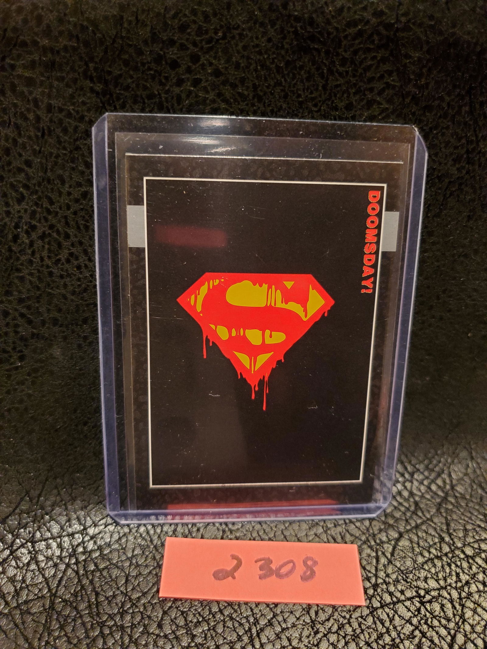 Doomsday 1992 The Death of Superman DC Comics Card Prototype #000 (1 of 2)