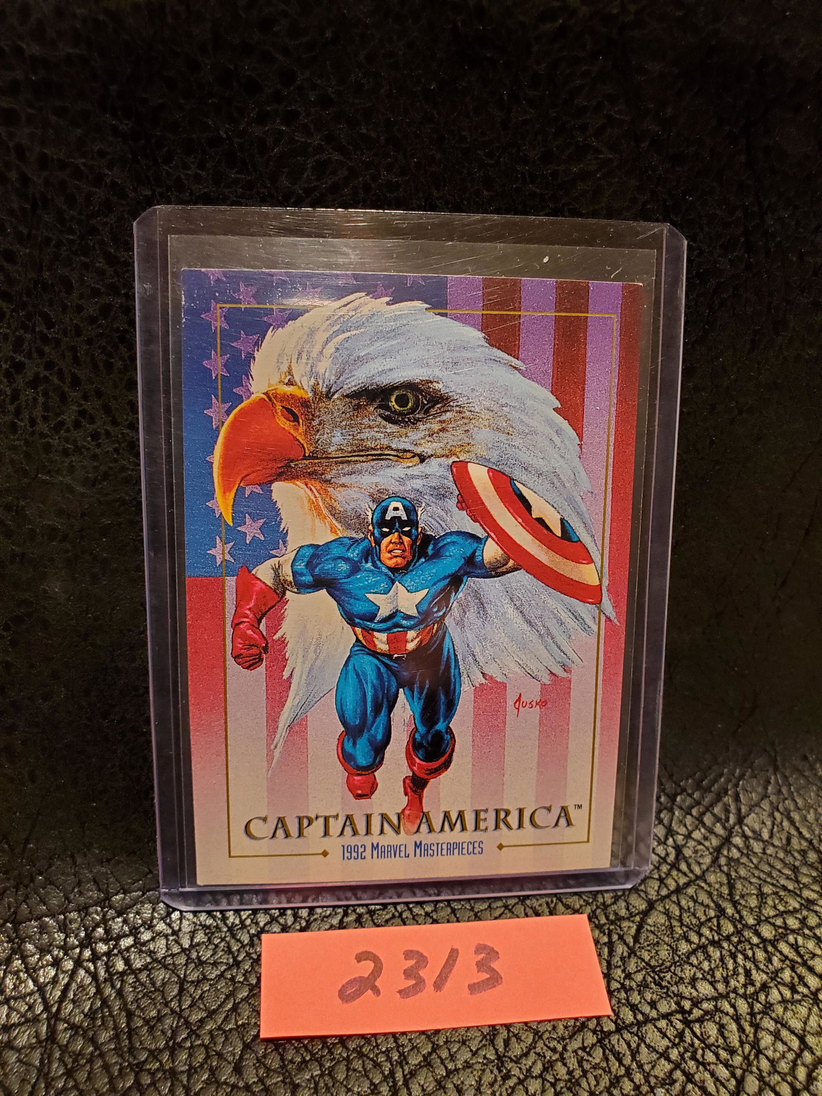 Captain America 1992 Skybox Marvel Masterpieces #16 (1 of 2)