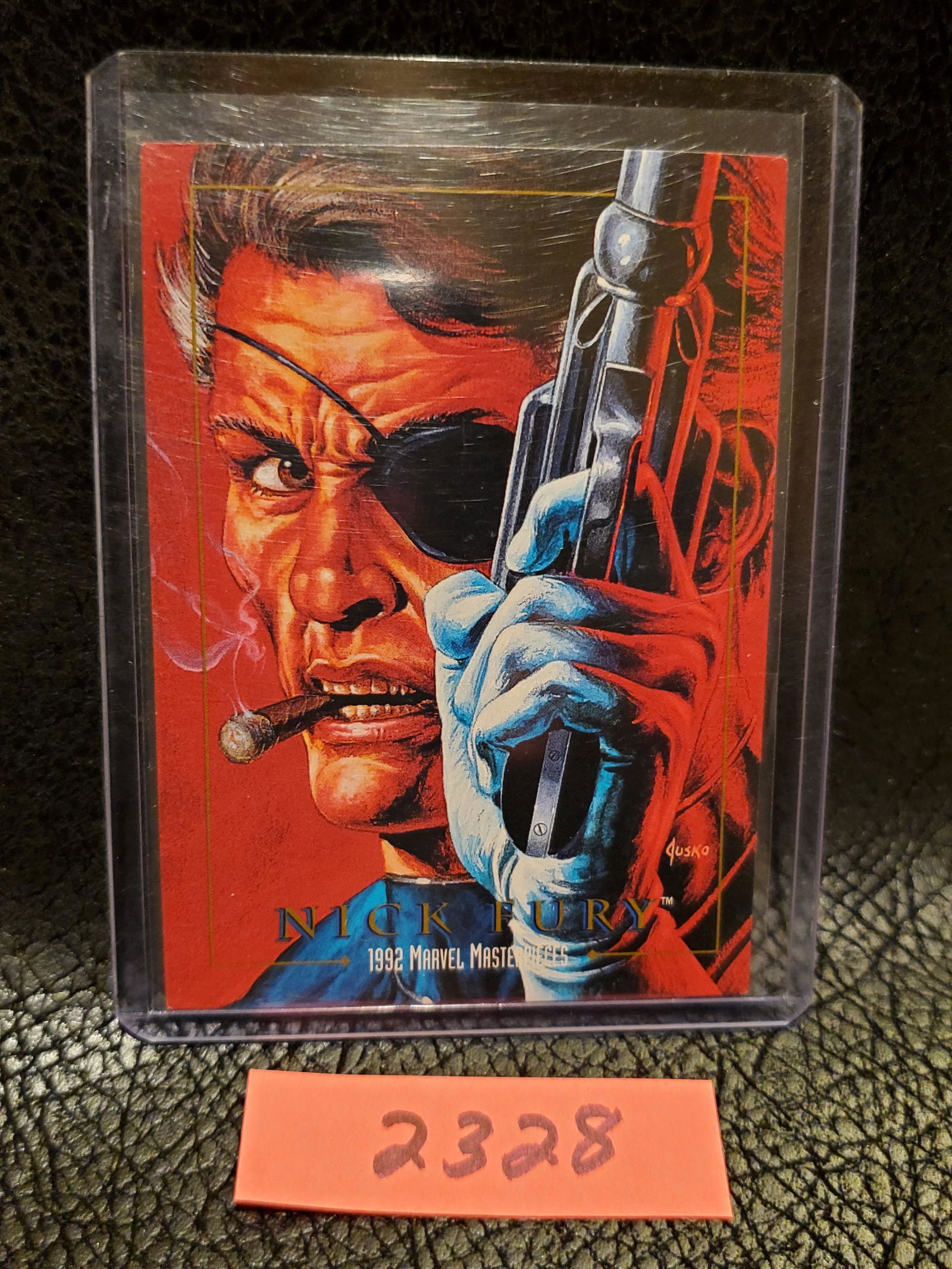 Nick Fury 1992 Skybox Marvel Masterpieces #64 (1 of 2)