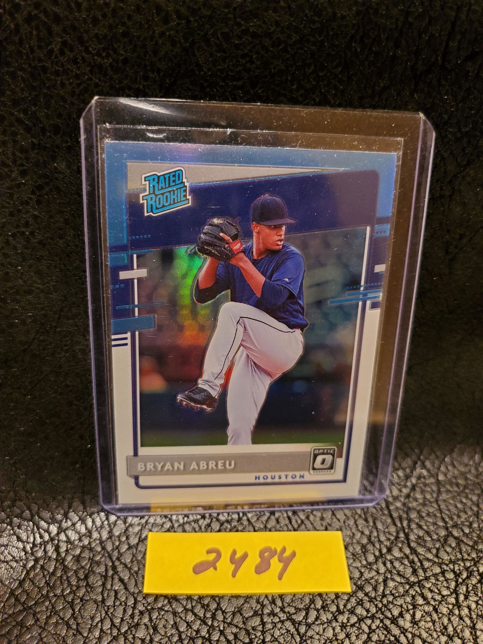 Bryan Abreu 2020 Optic Blue White Rookie Houston Astros #31 (1 of 2)