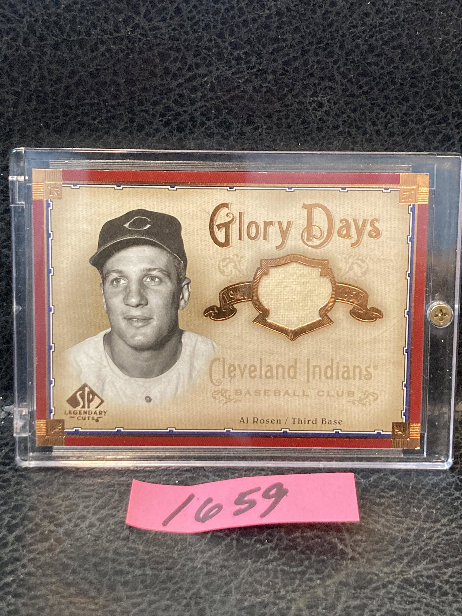 Al Rosen 2005 SP Legendary Cuts Glory Days #GD-AR GAME USED: Al Rosen 2005 SP Legendary Cuts Glory Days #GD-AR GAME USED