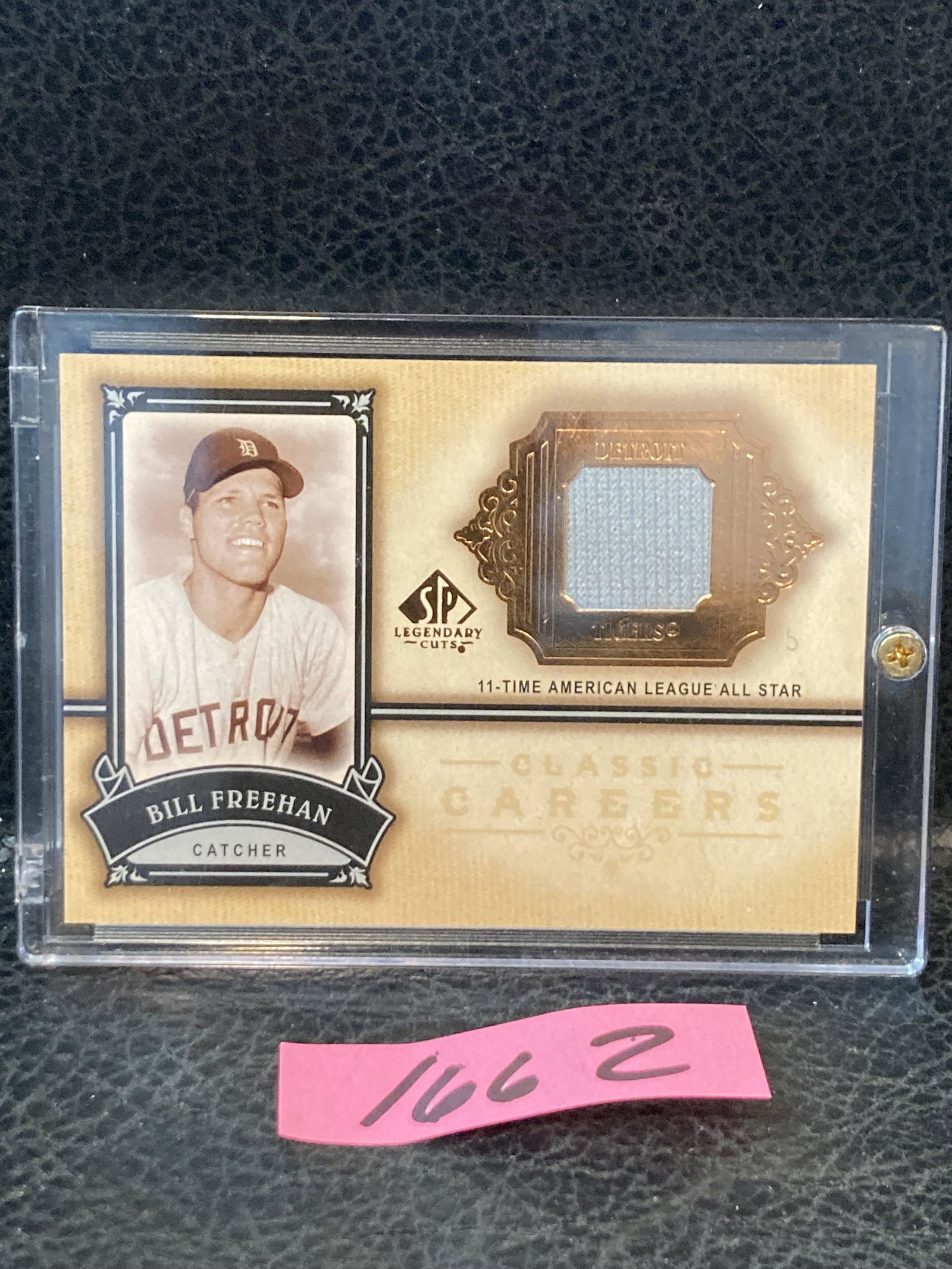 2005 UD SP Legendary Cuts Classic Careers Bill Freehan #CC-BF MINT GAME USED: 2005 UD SP Legendary Cuts Classic Careers Bill Freehan #CC-BF MINT GAME USED