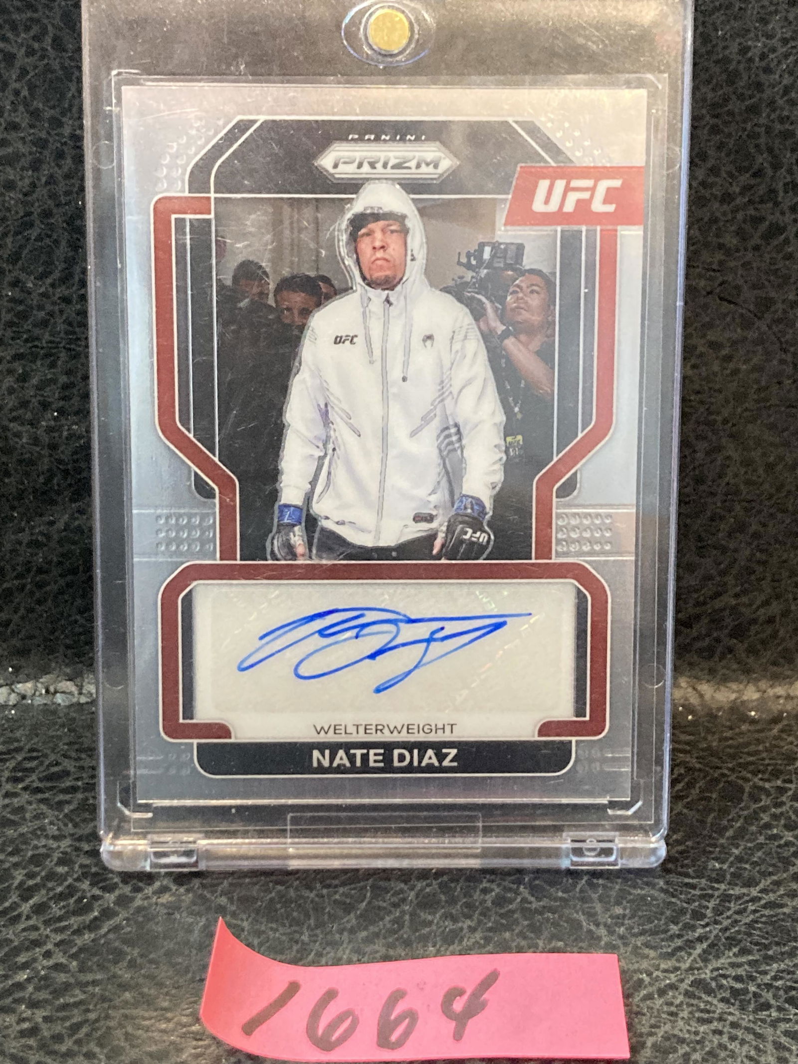 NATE DIAZ 2022 Panini Prizm UFC Auto Autograph (1 of 2)