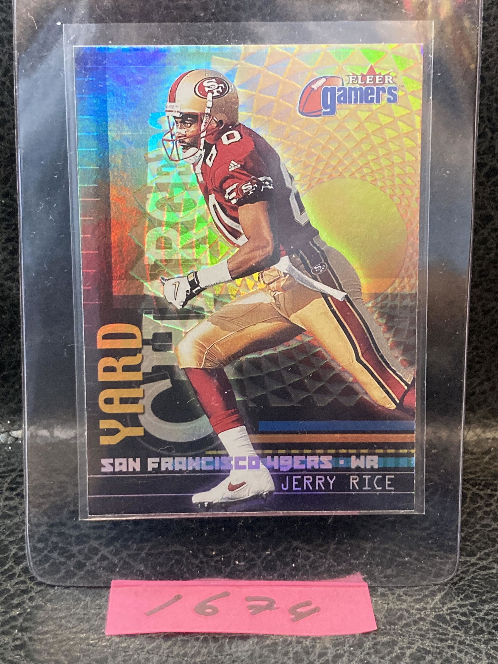 Jerry Rice 2000 Fleer Gamers #5 of 15 49ERS SAN FRANCICO (1 of 2)