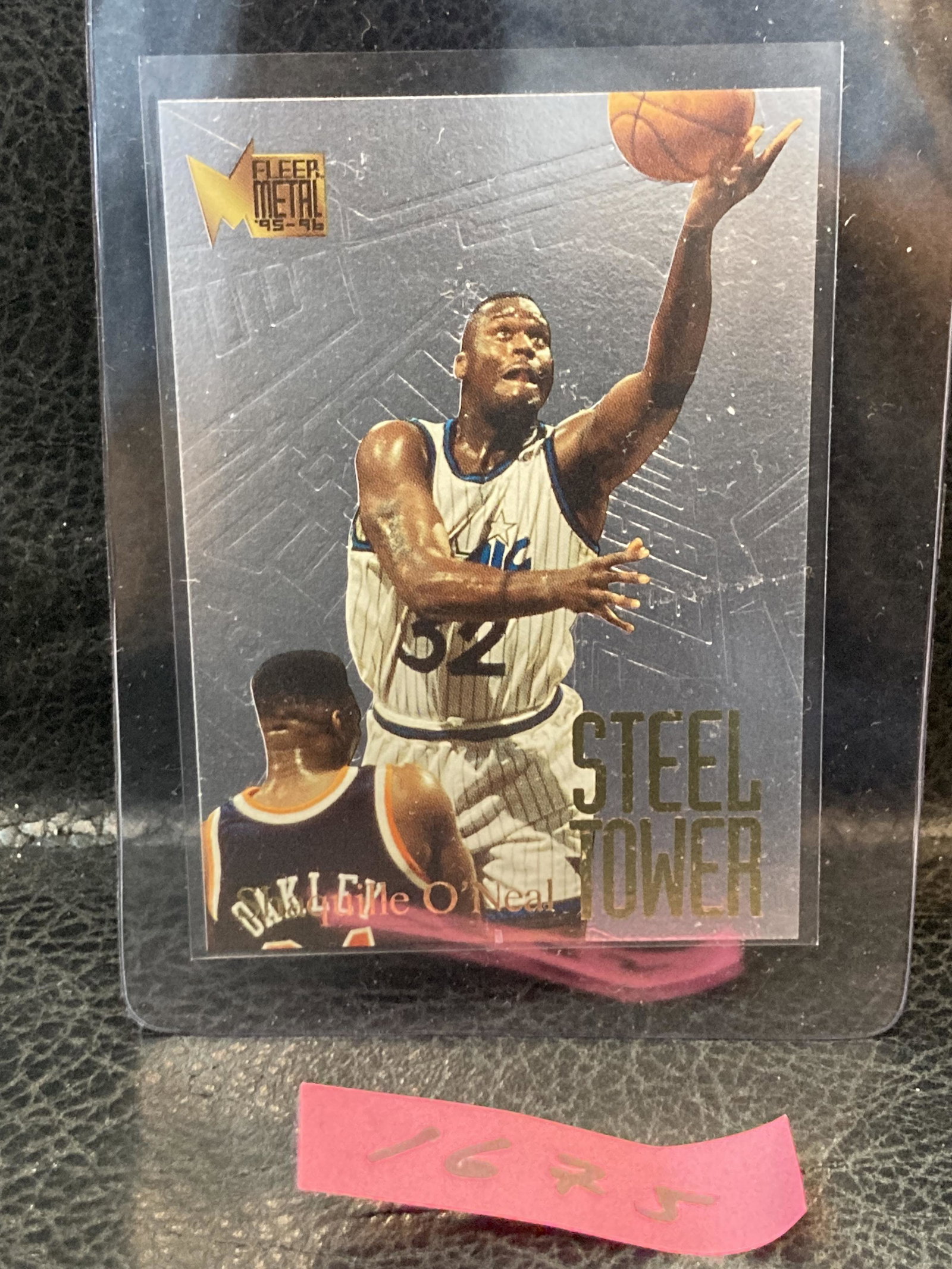 SHAQUILLE O'NEAL 1995 Fleer Metal STEEL TOWER HOF SHAQ DIESEL MAGIC: SHAQUILLE O'NEAL 1995 Fleer Metal STEEL TOWER HOF SHAQ DIESEL MAGIC