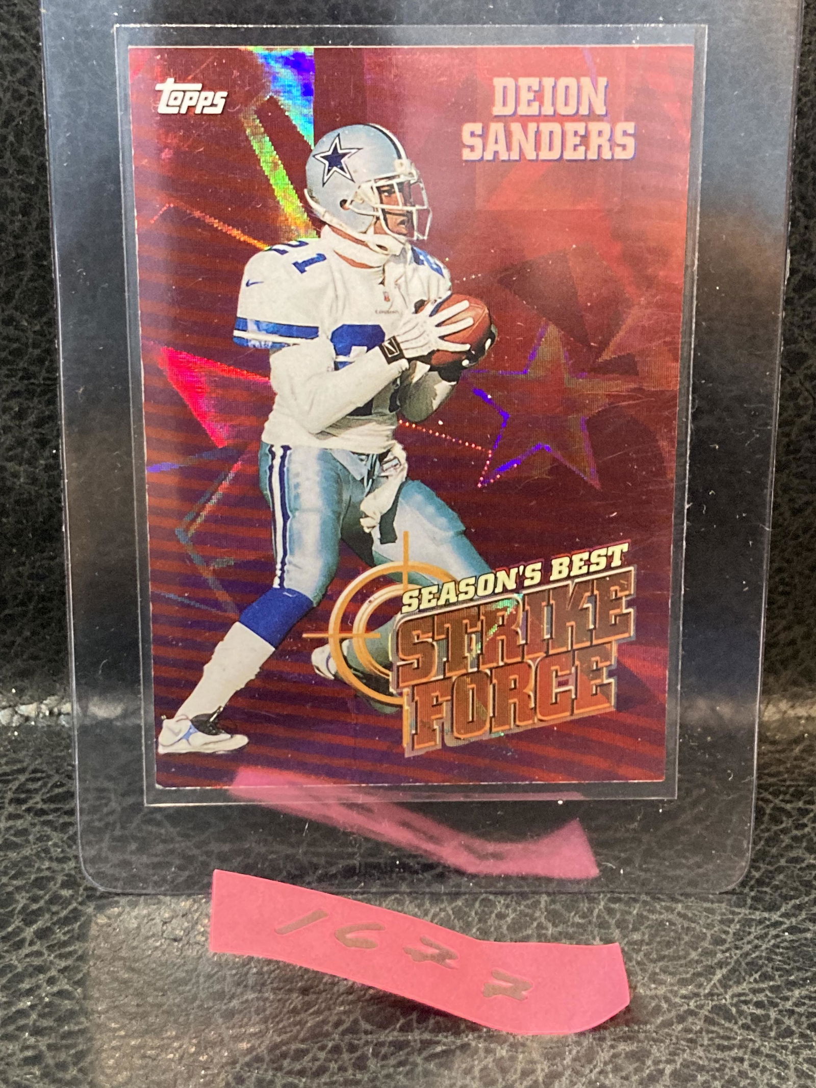 Deion Sanders 1999 Topps Chrome Season's Best Strike Force #SB21 Dallas Cowboys (1 of 2)