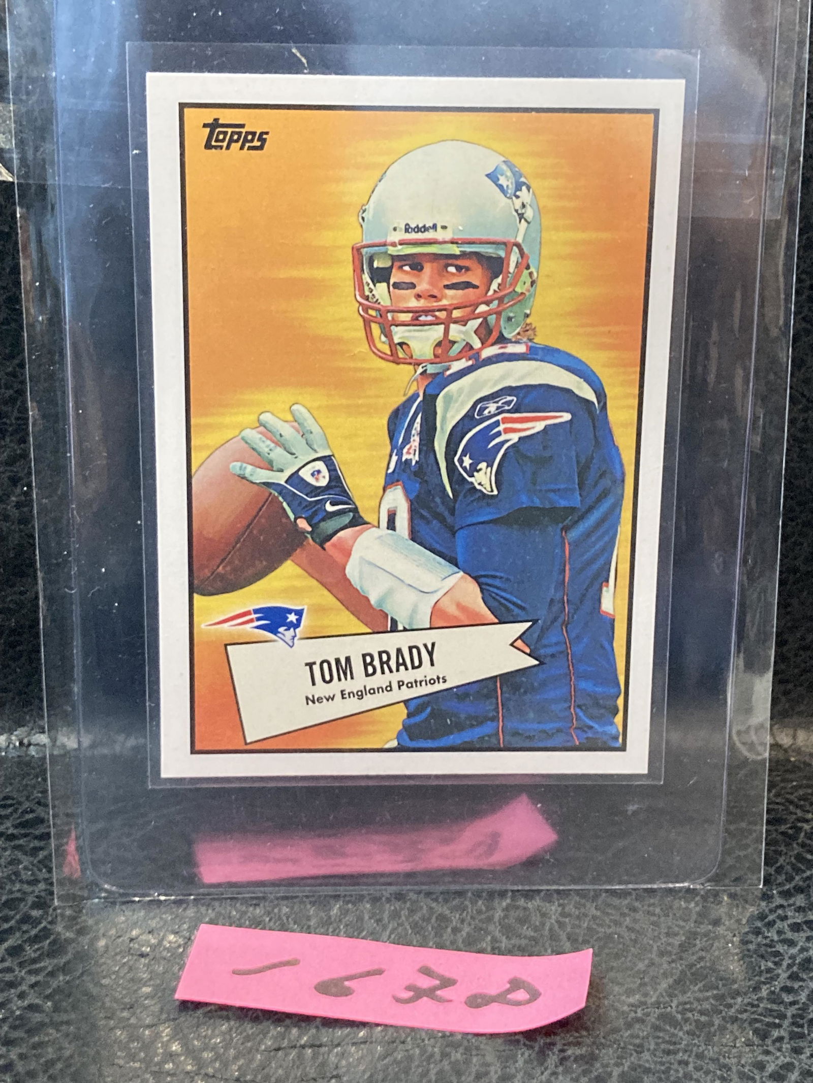 Tom Brady 2010 Topps Heritage 1952 Bowman Card #52B43 Patriots (1 of 2)