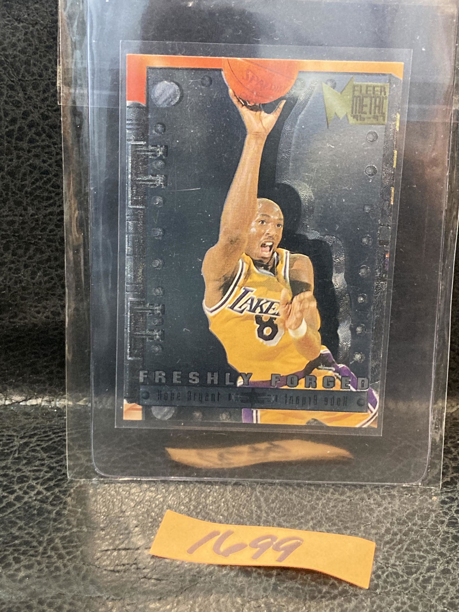 Kobe Bryant RC 1996-97 Fleer Metal Freshly Forged #3 Lakers (1 of 2)