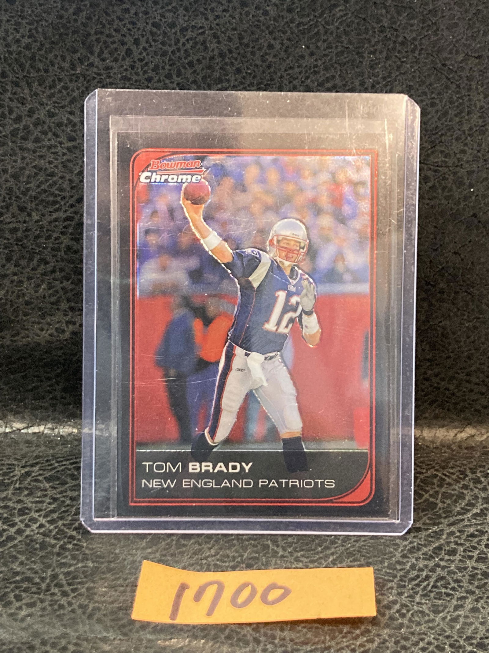 Tom Brady 2006 TOPPS CHROME NFL FOOTBALL CARD #166 NEW ENGLAND PATRIOTS (1 of 2)