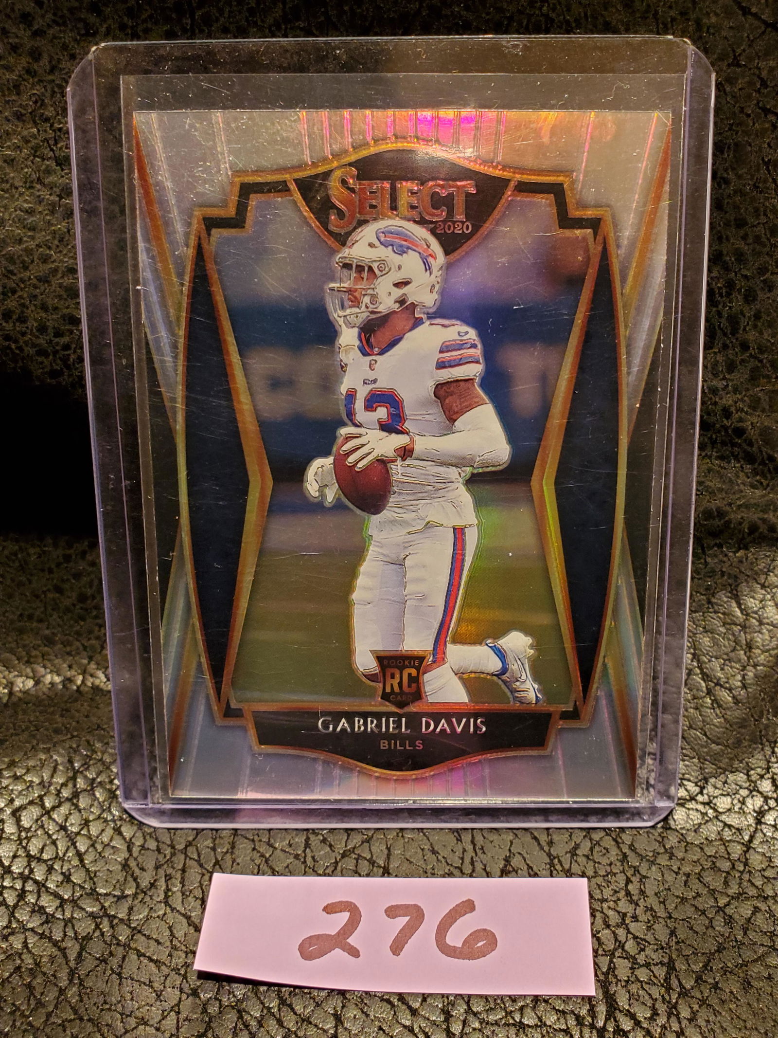 Gabriel Davis 2020 Select Premier Level Silver Rookie Buffalo Bills #182 (1 of 2)