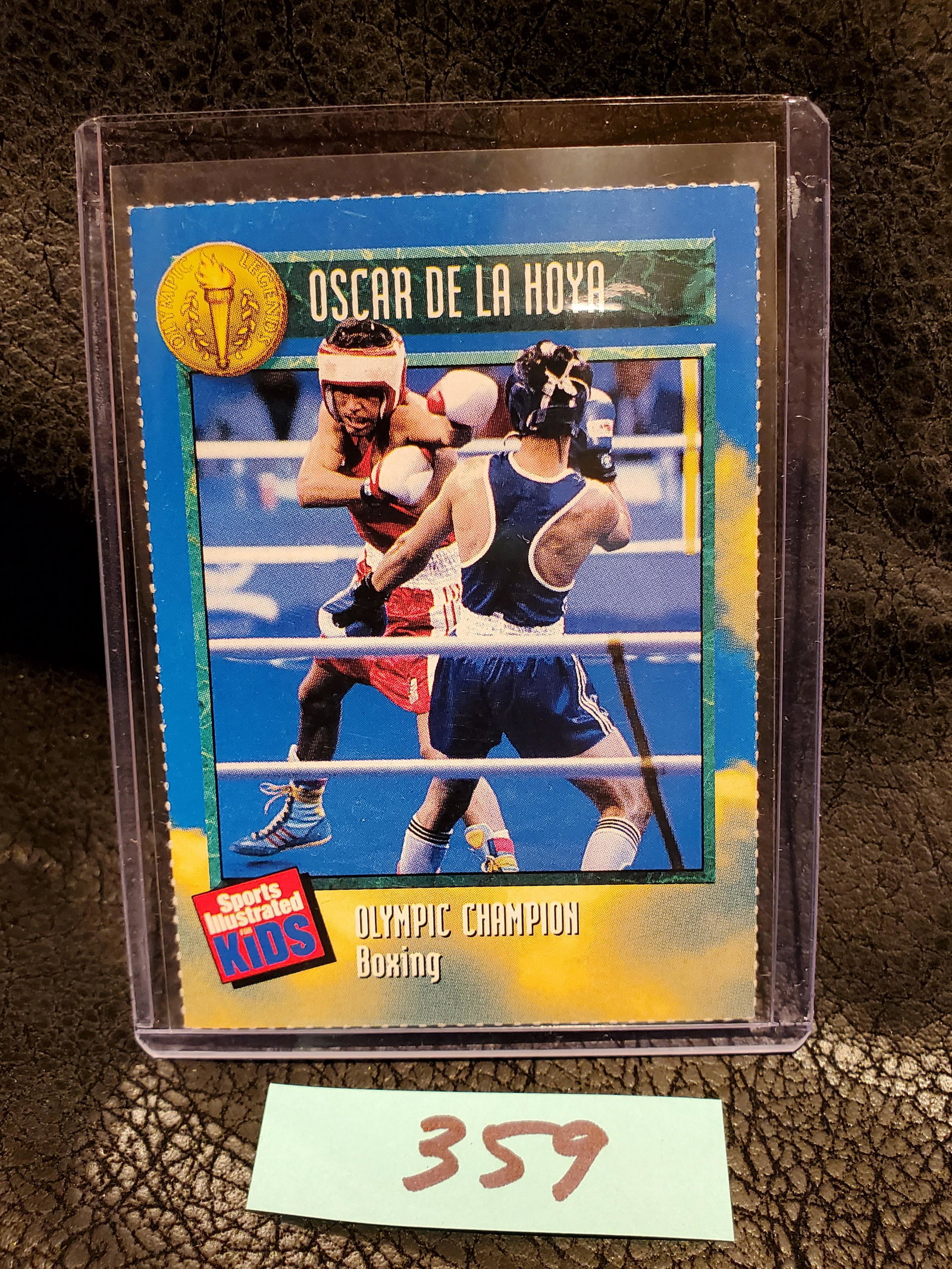 Oscar De La Hoya 1996 Sports Illustrated For Kids Olympic Champion Boxing #492 (1 of 2)
