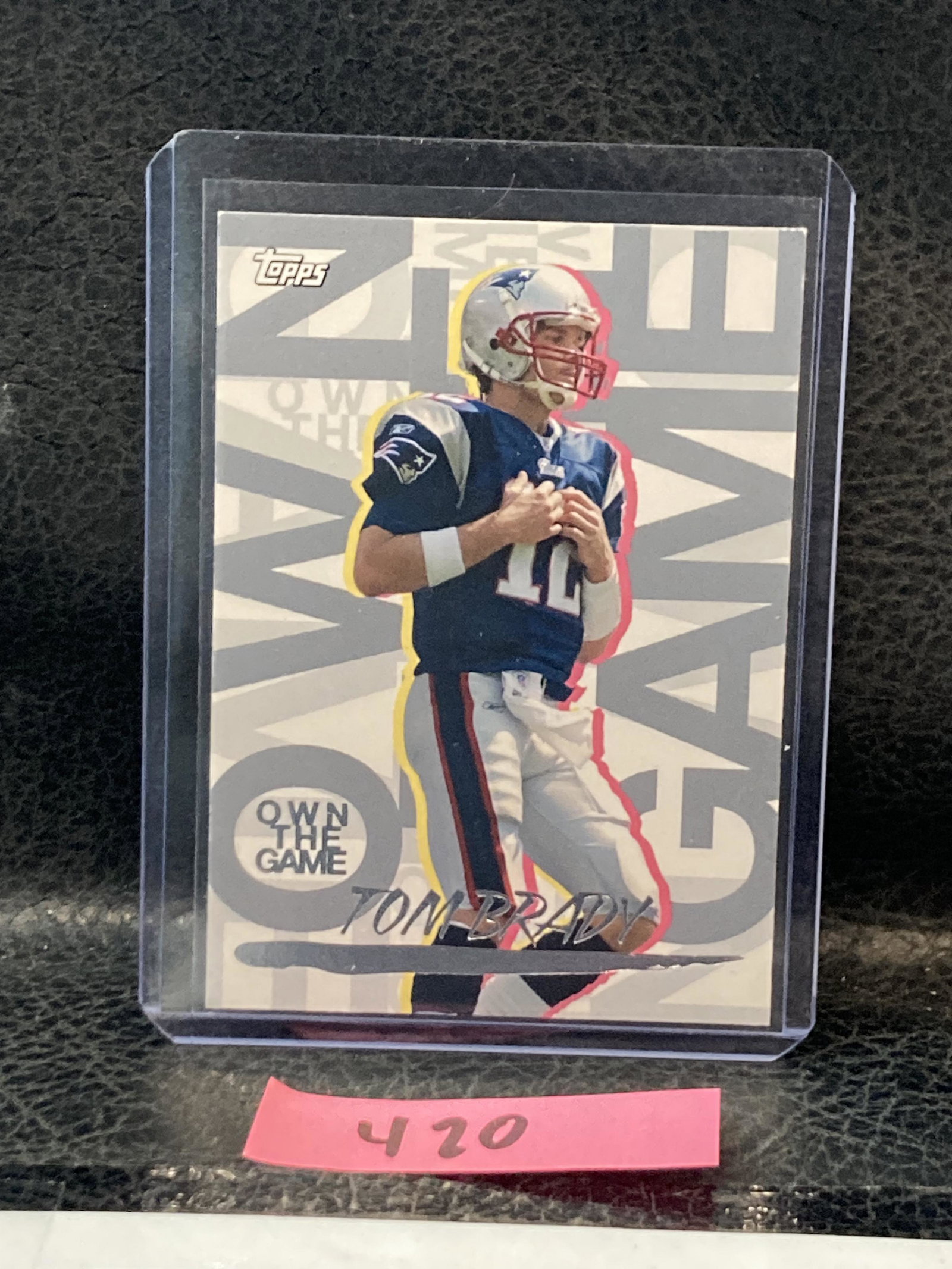 Tom Brady 2008 Topps Own The Game #OTG-TB2 New England Patriots (1 of 2)