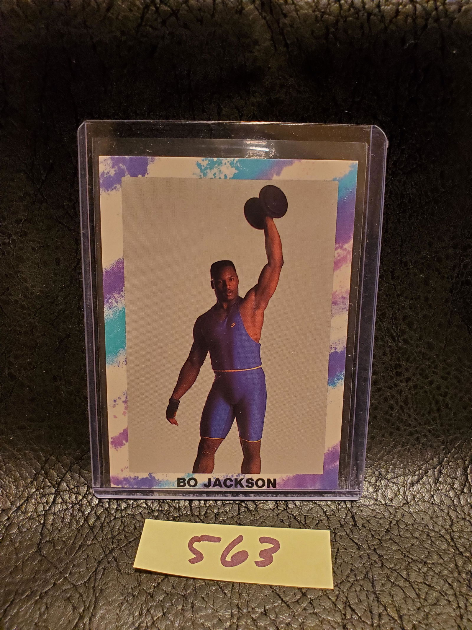 Bo Jackson Knows Weight Lifting 1990 Oddball (1 of 2)