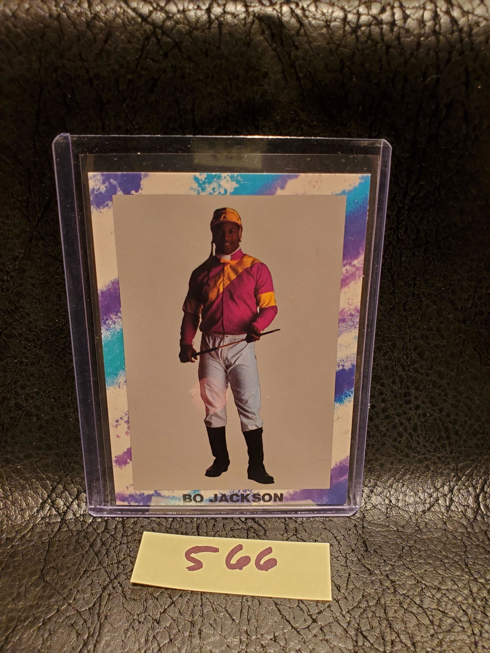 Bo Jacksons Knows Horse Racing 1990 Oddball (1 of 2)