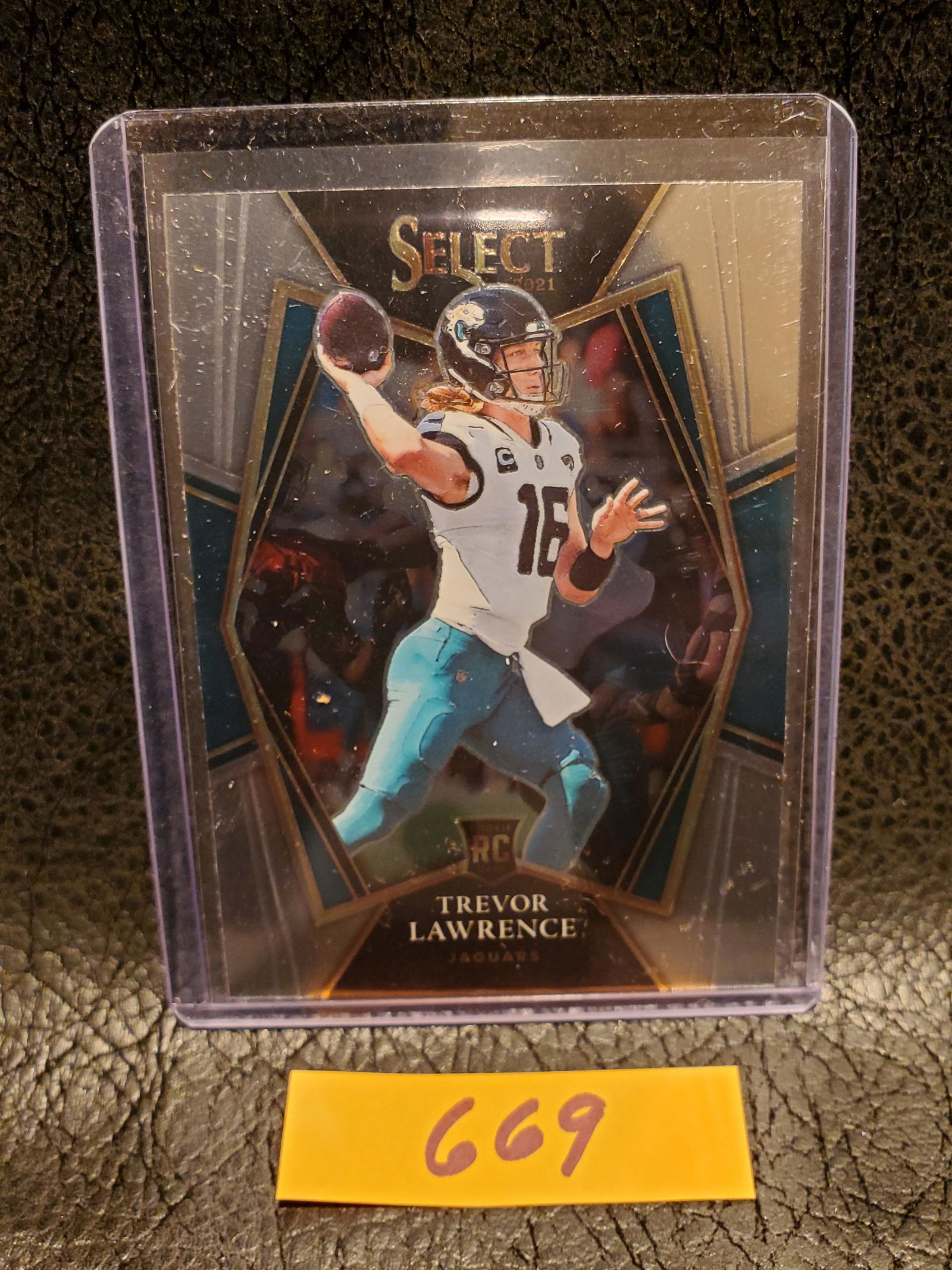 Trevor Lawrence 2021 Select Premier Level Base Rookie Jacksonville Jaguars #143 (1 of 2)